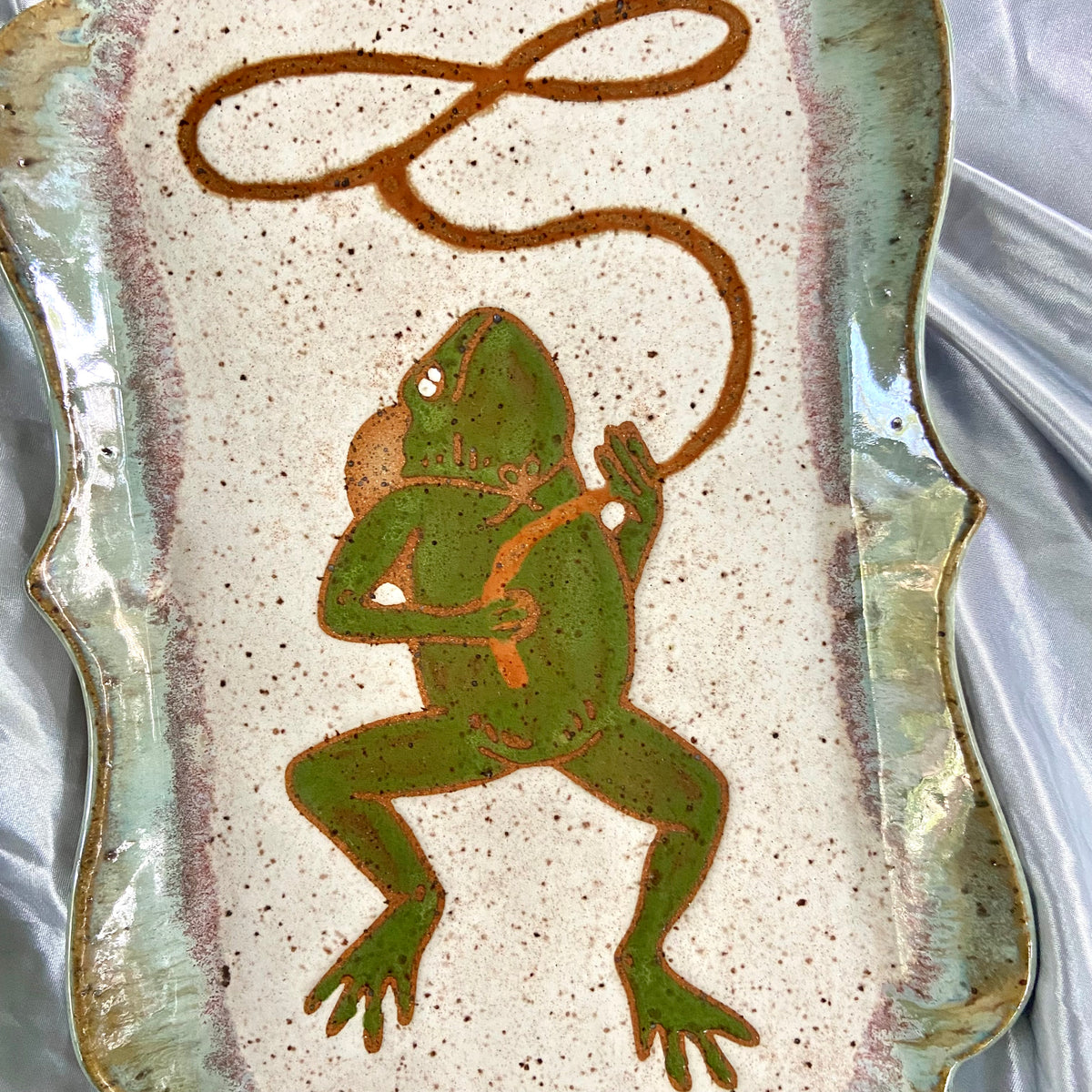 QBP x Rapid Eyes Collab | XL Lasso Frog Trinket Dishes