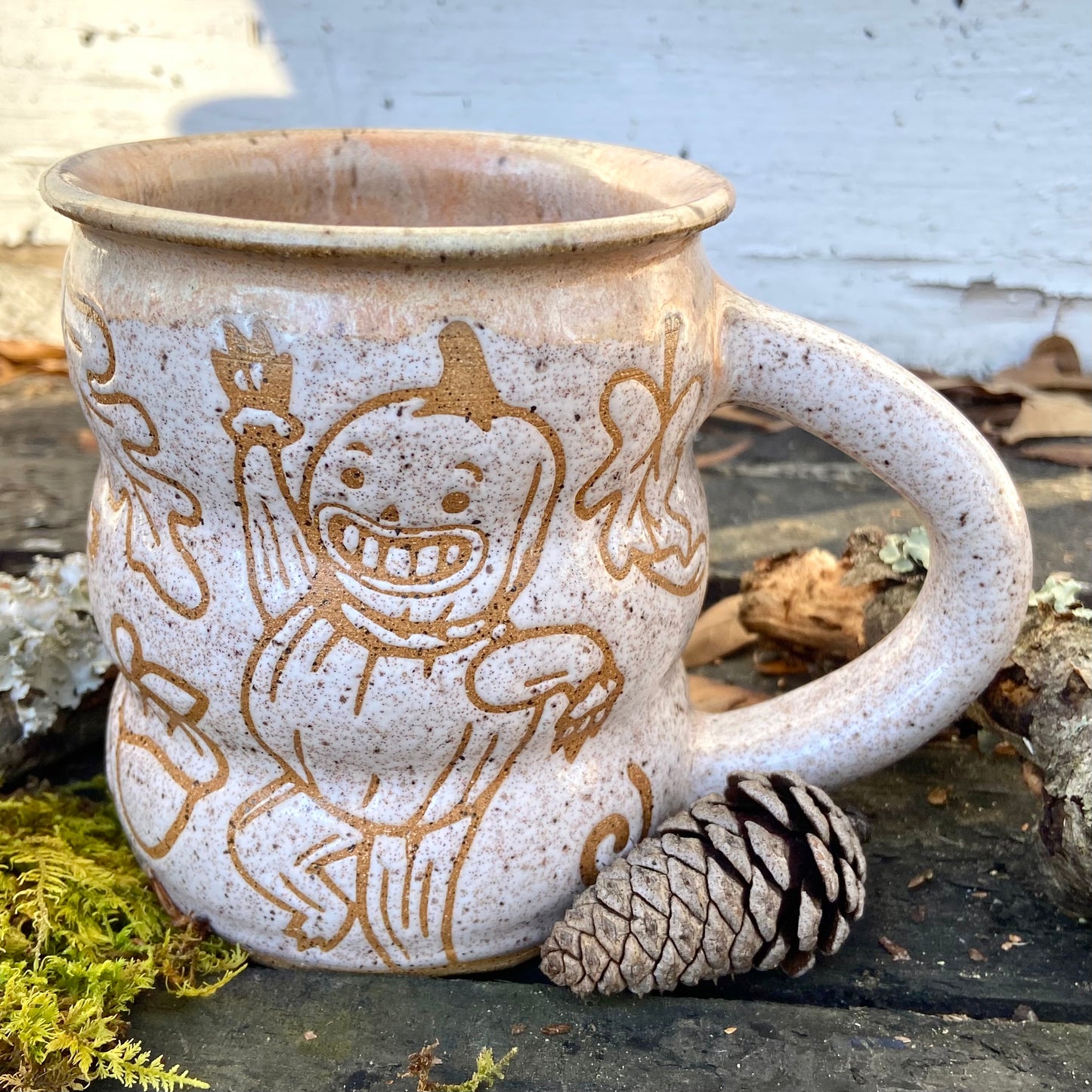 QBP x Bright Blue Tattoo Collab Mug