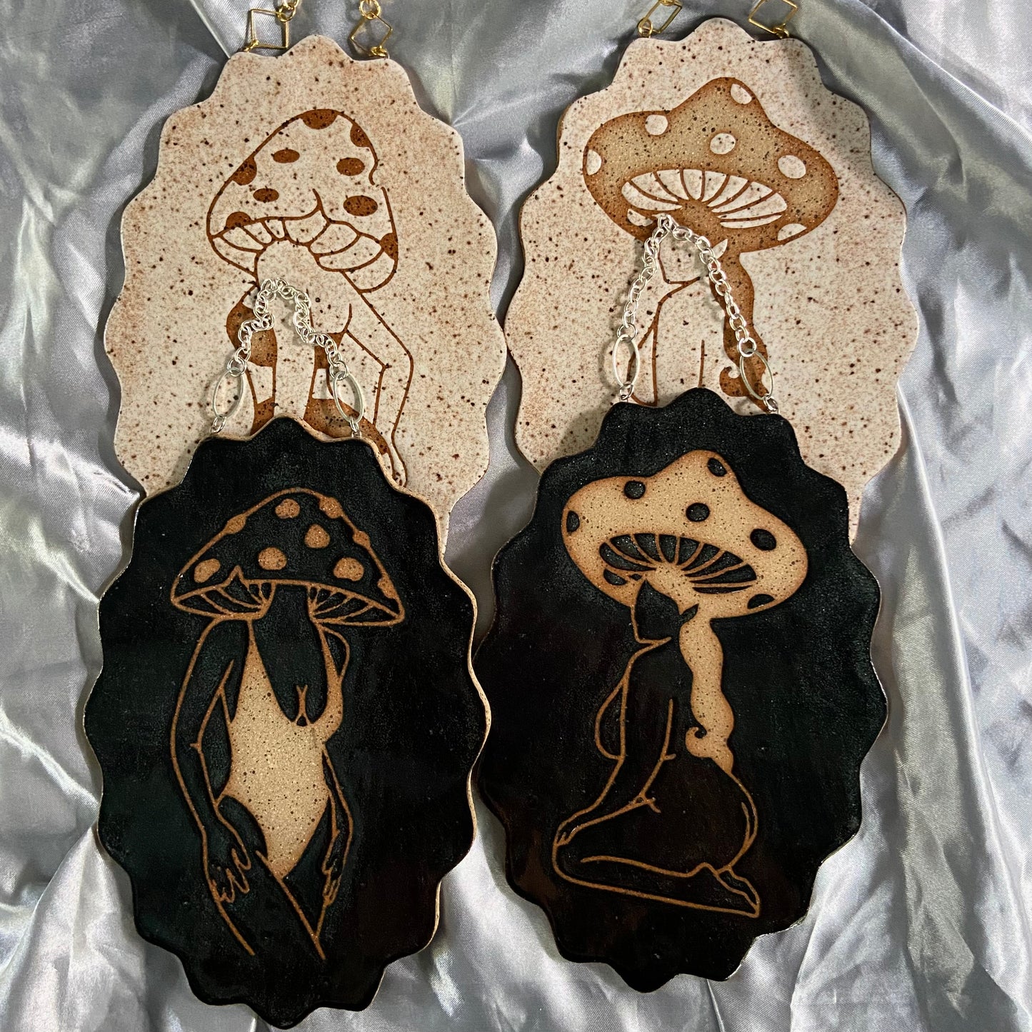 Mushroom Babe Wall Hangers