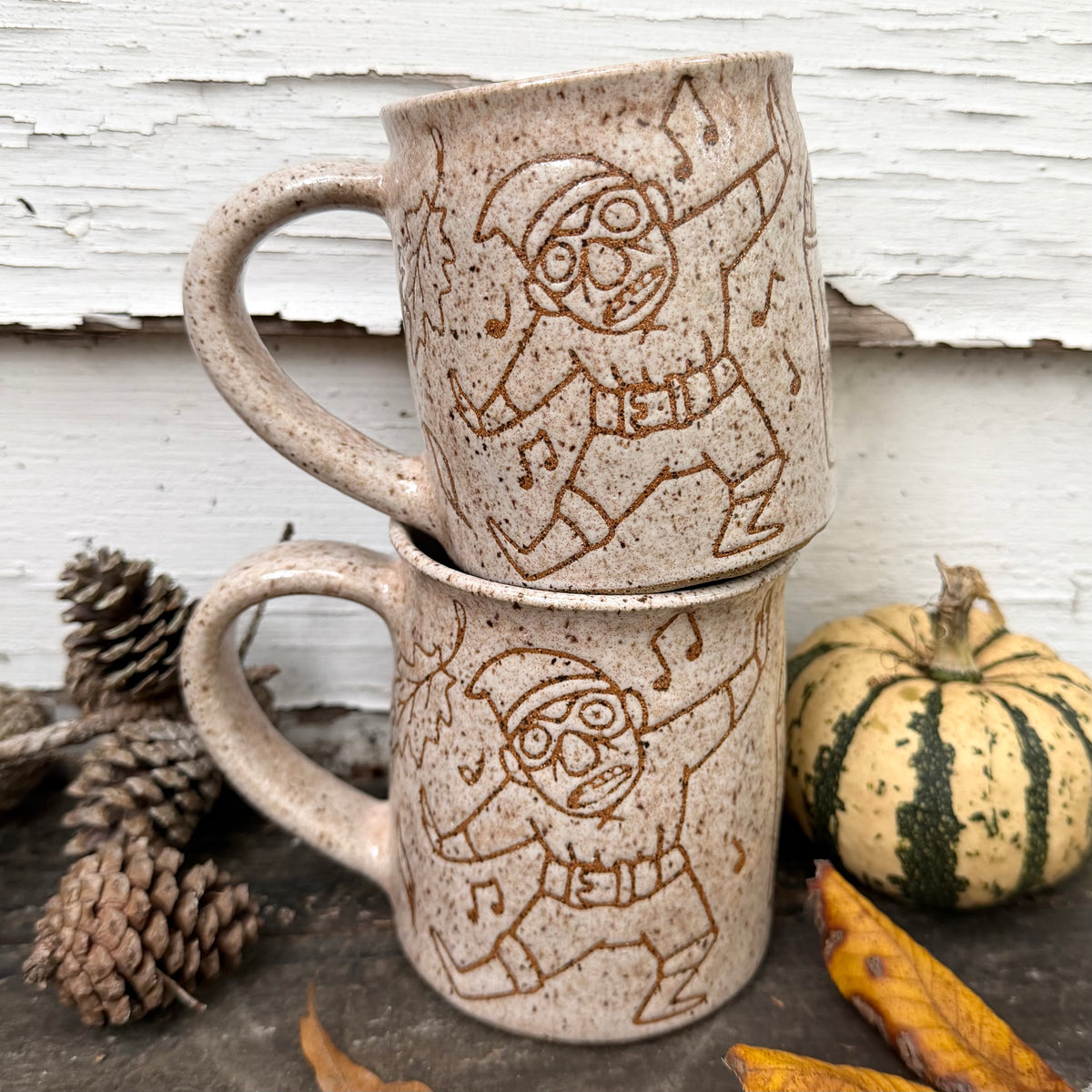 QBP x Bright Blue Tattoo Collab | Highwayman Mug