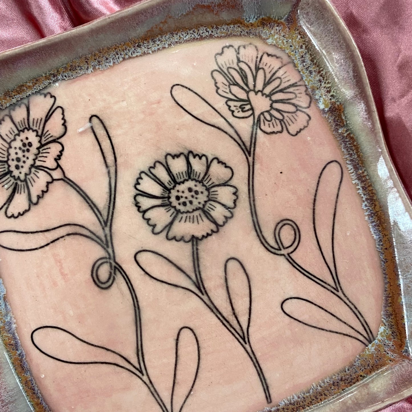 Flower Trinket Dish