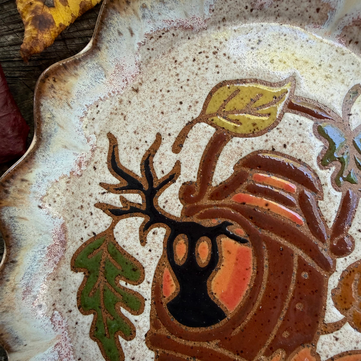 QBP x Bright Blue Tattoo Collab | The Beast's Lantern Trinket Dish