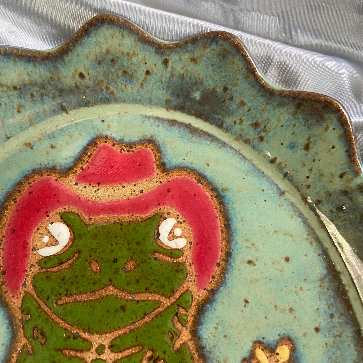 QBP x Rapid Eyes Collab | Large Froggy Cowpoke Trinket Dishes