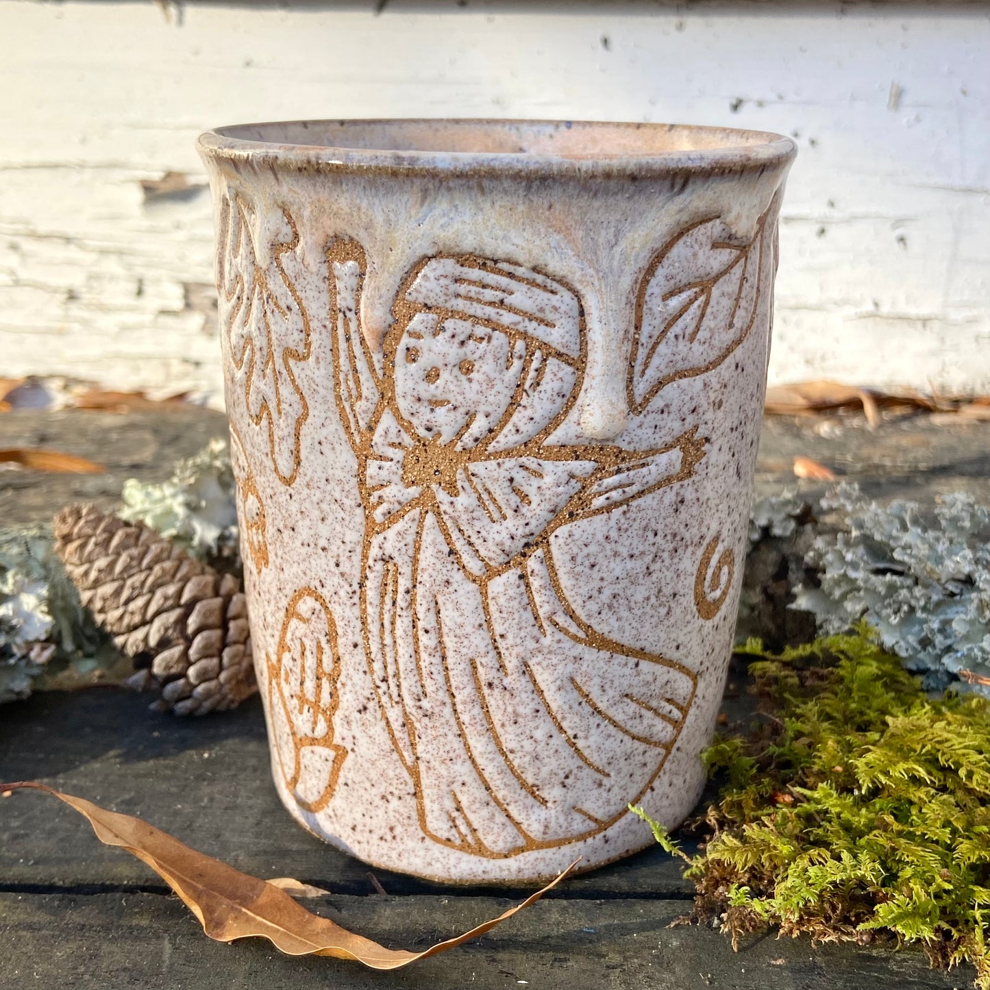 QBP x Bright Blue Tattoo Collab Mug