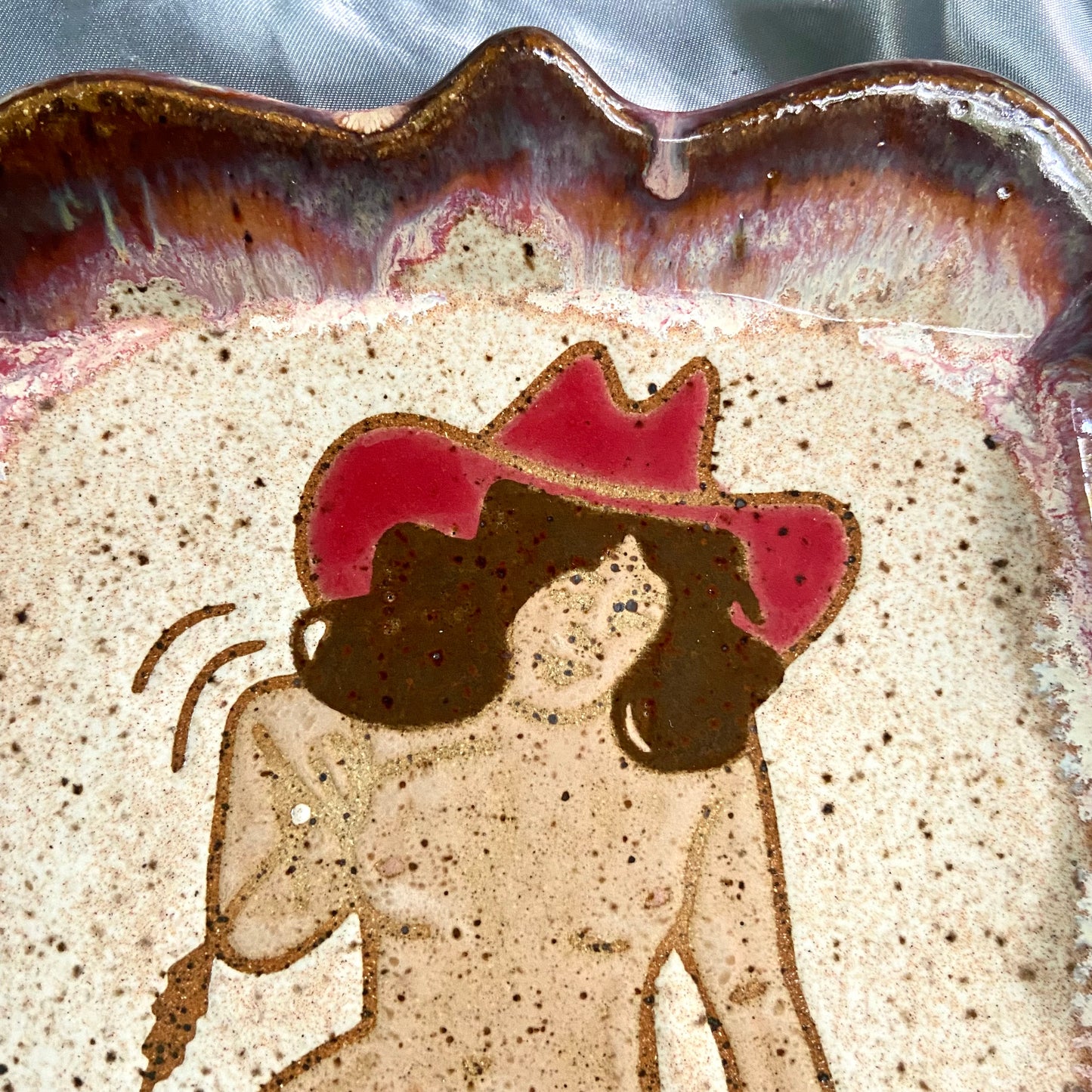 QBP x Rapid Eyes Collab | Medium Cowgirl Trinket Dishes