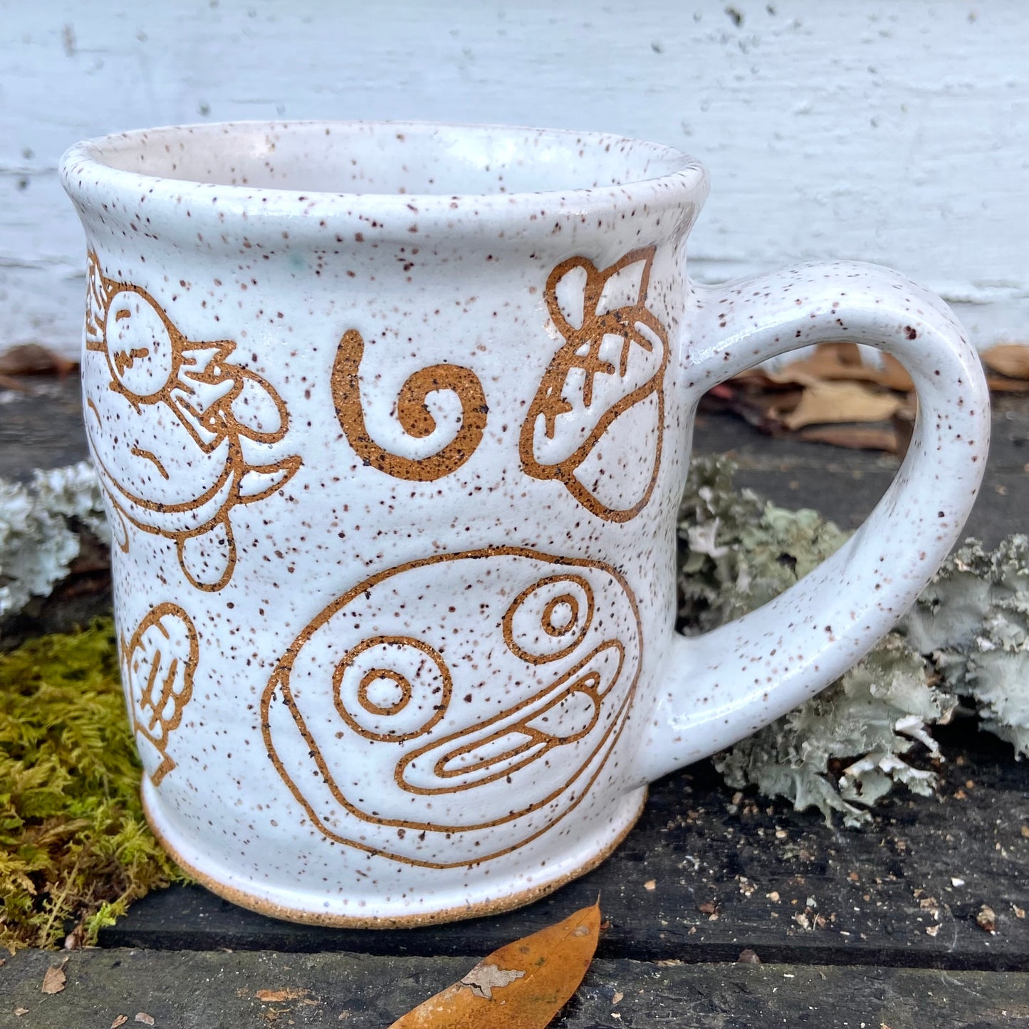 QBP x Bright Blue Tattoo Collab Mug