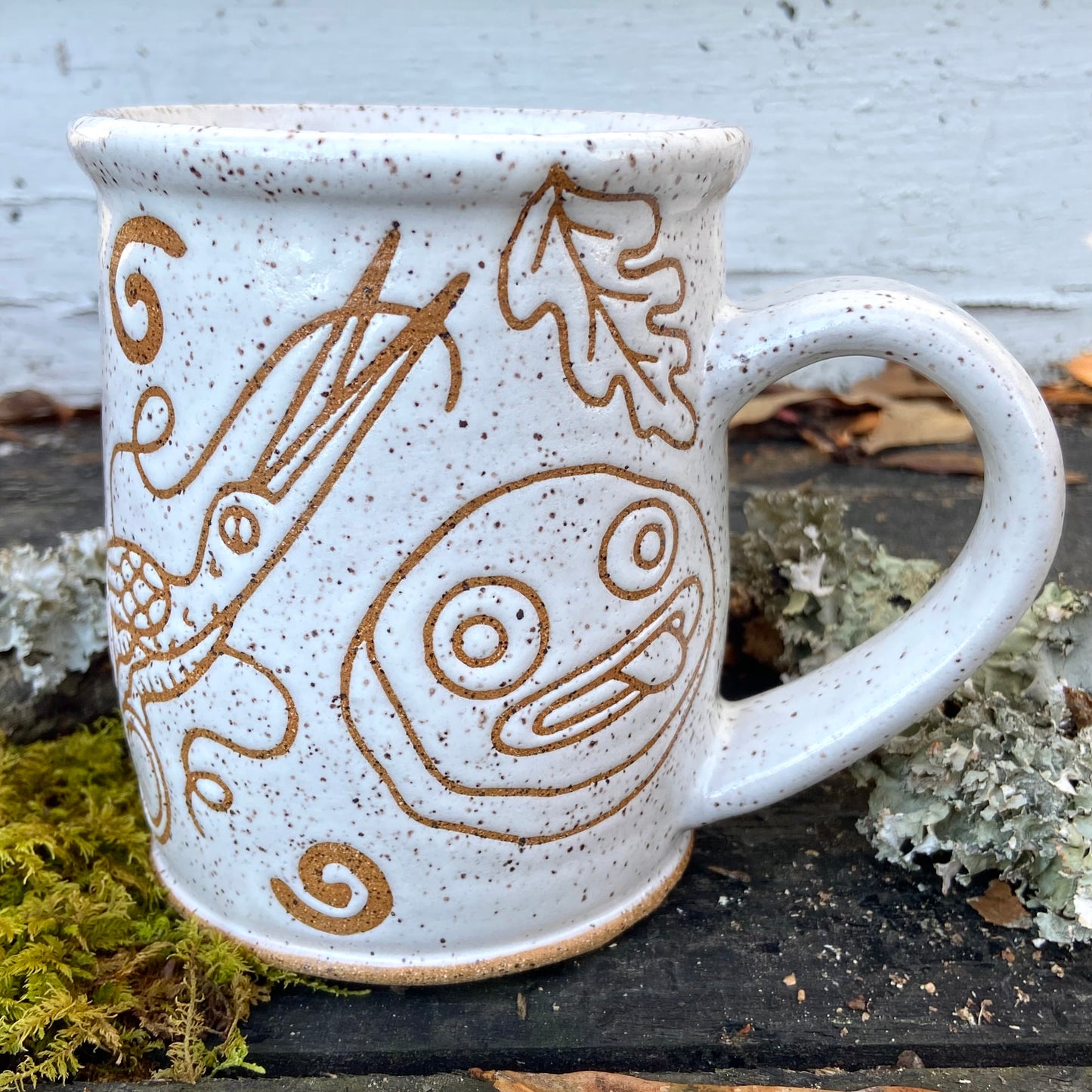QBP x Bright Blue Tattoo Collab Mug