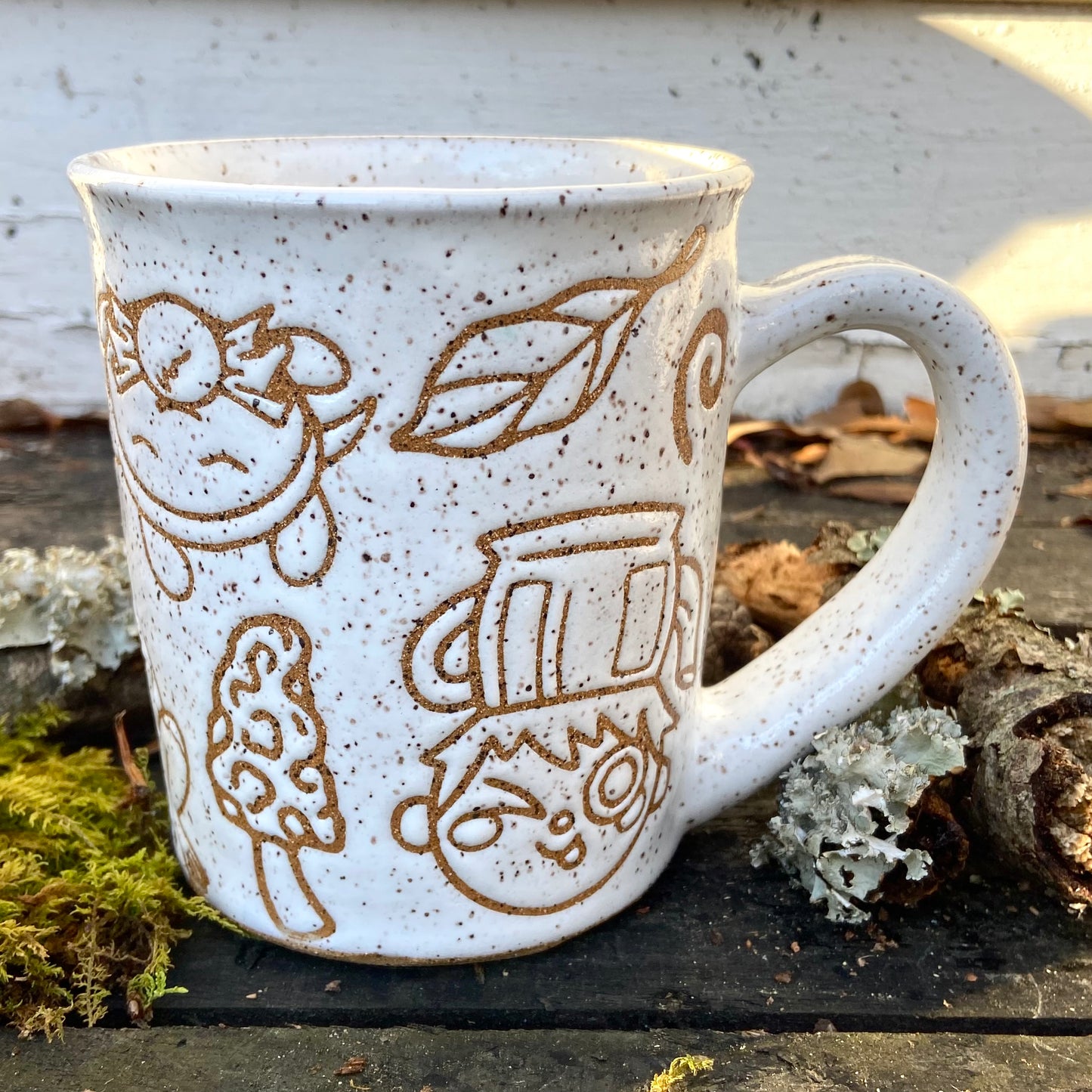 QBP x Bright Blue Tattoo Collab Mug