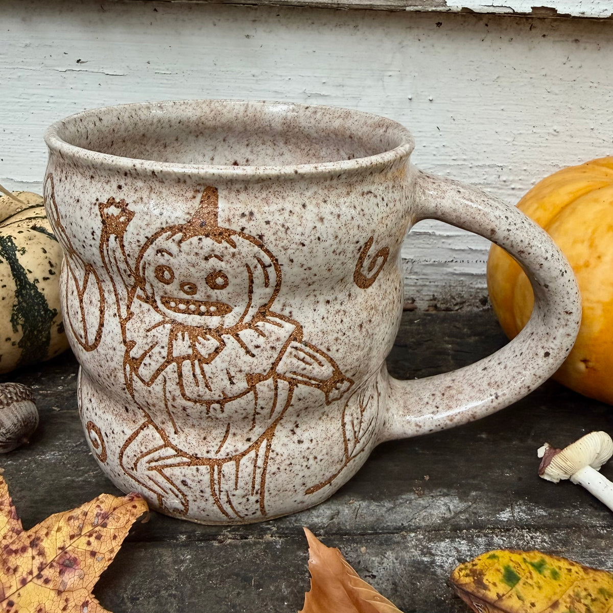 QBP x Bright Blue Tattoo Collab | Pottsfield Mug