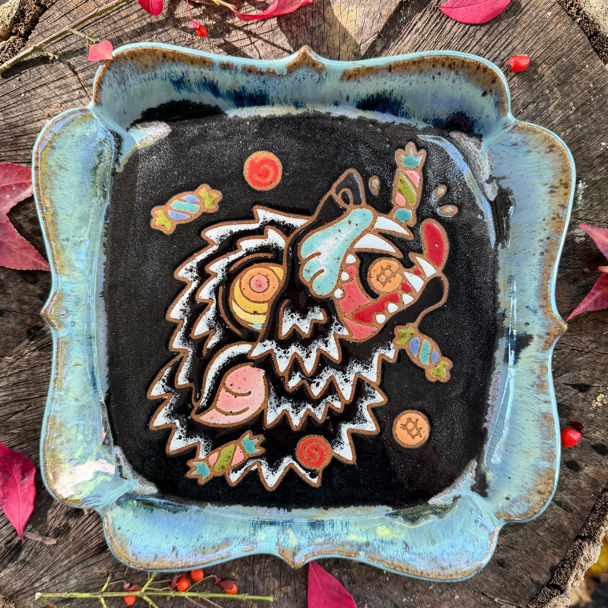 QBP x Bright Blue Tattoo Collab | Beatrice's Dog Trinket Dish