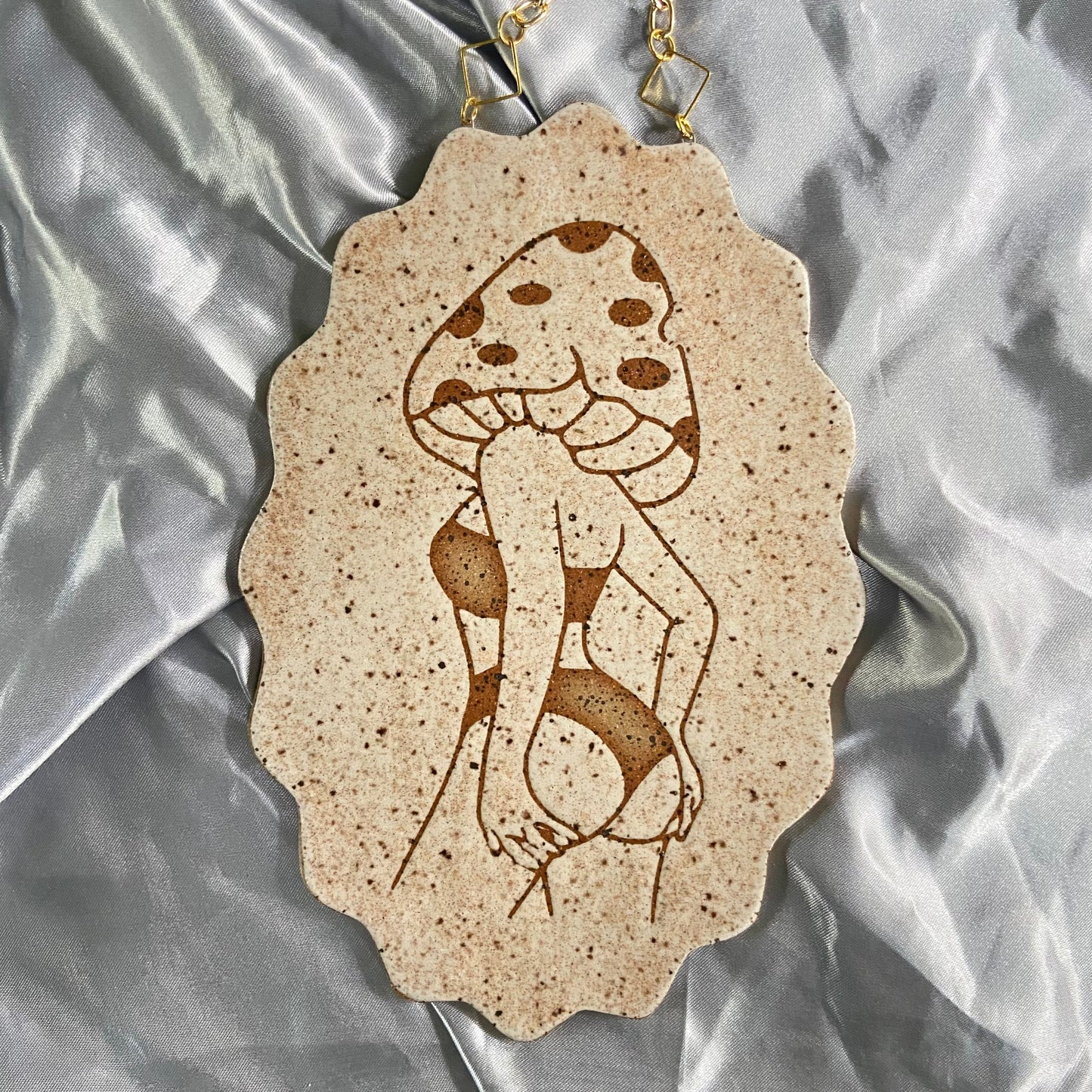 Mushroom Babe Wall Hangers