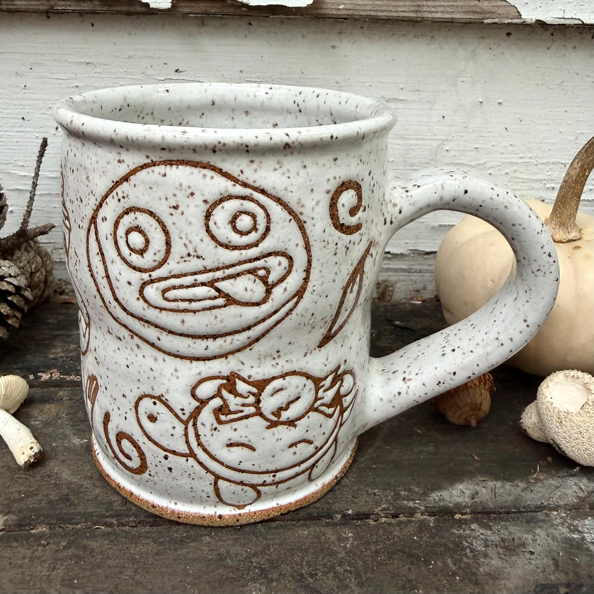 QBP x Bright Blue Tattoo Collab | Greg and Wirt Mug | DISCOUNTED