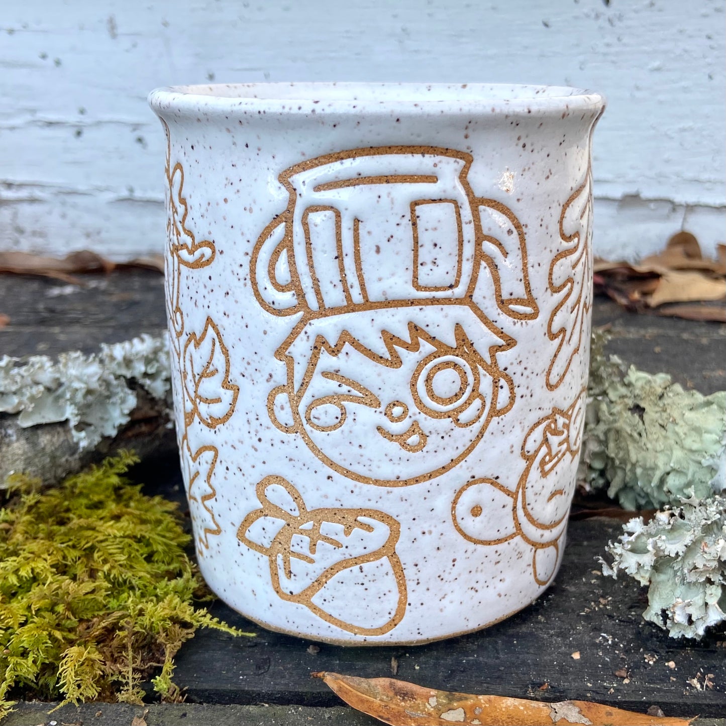 QBP x Bright Blue Tattoo Collab Mug