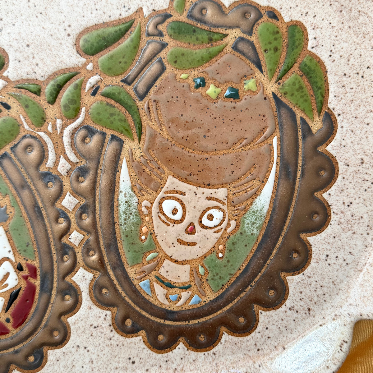 QBP x Bright Blue Tattoo Collab | Margueritte + Quincy's Portrait Platter | DISCOUNTED