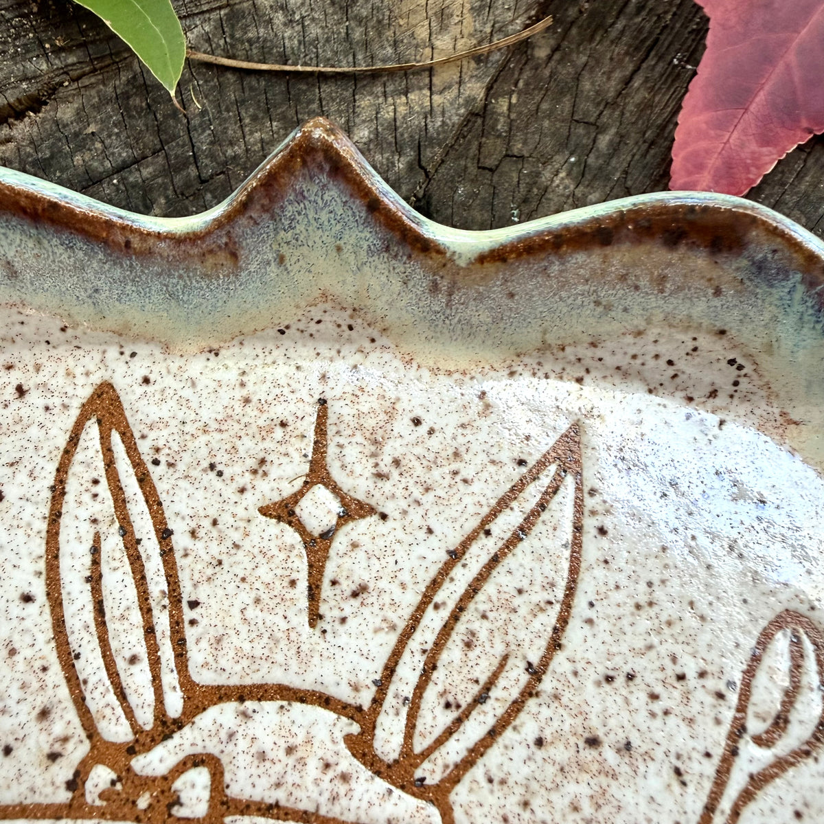 QBP x Bright Blue Tattoo Collab | Square Schoolchildren Trinket Dish