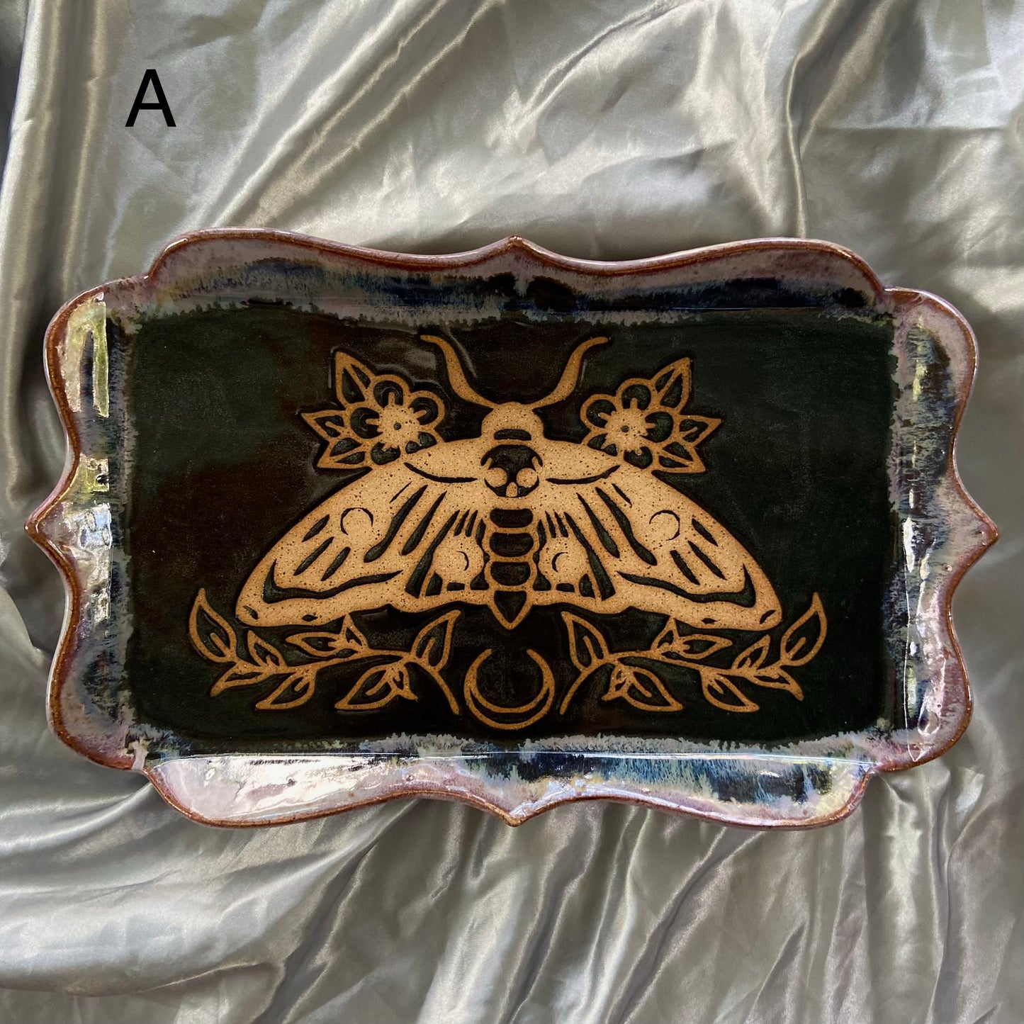 XL Death’s-Head Hawkmoth Trinket Dishes