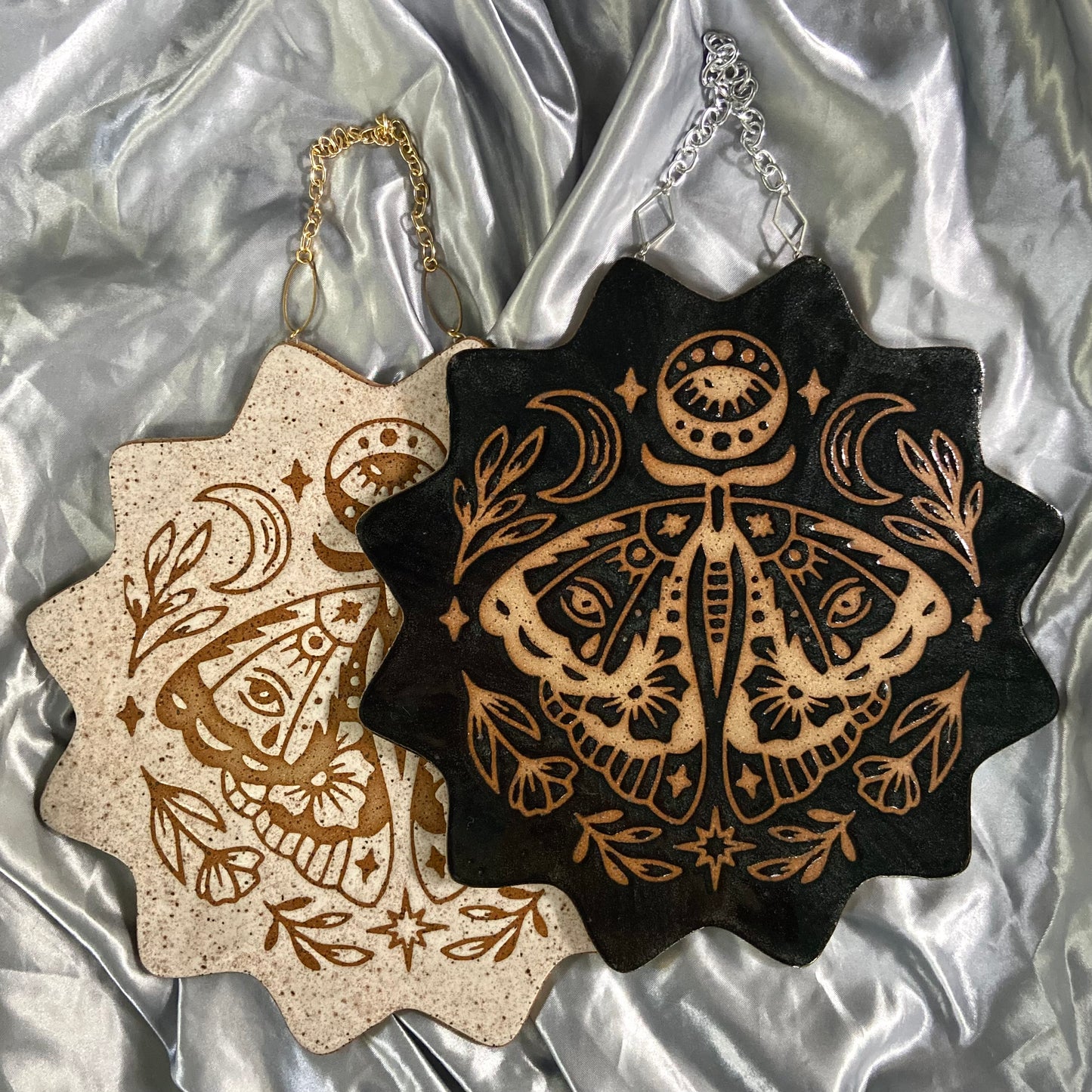 Celestial Moth Wall Hangers