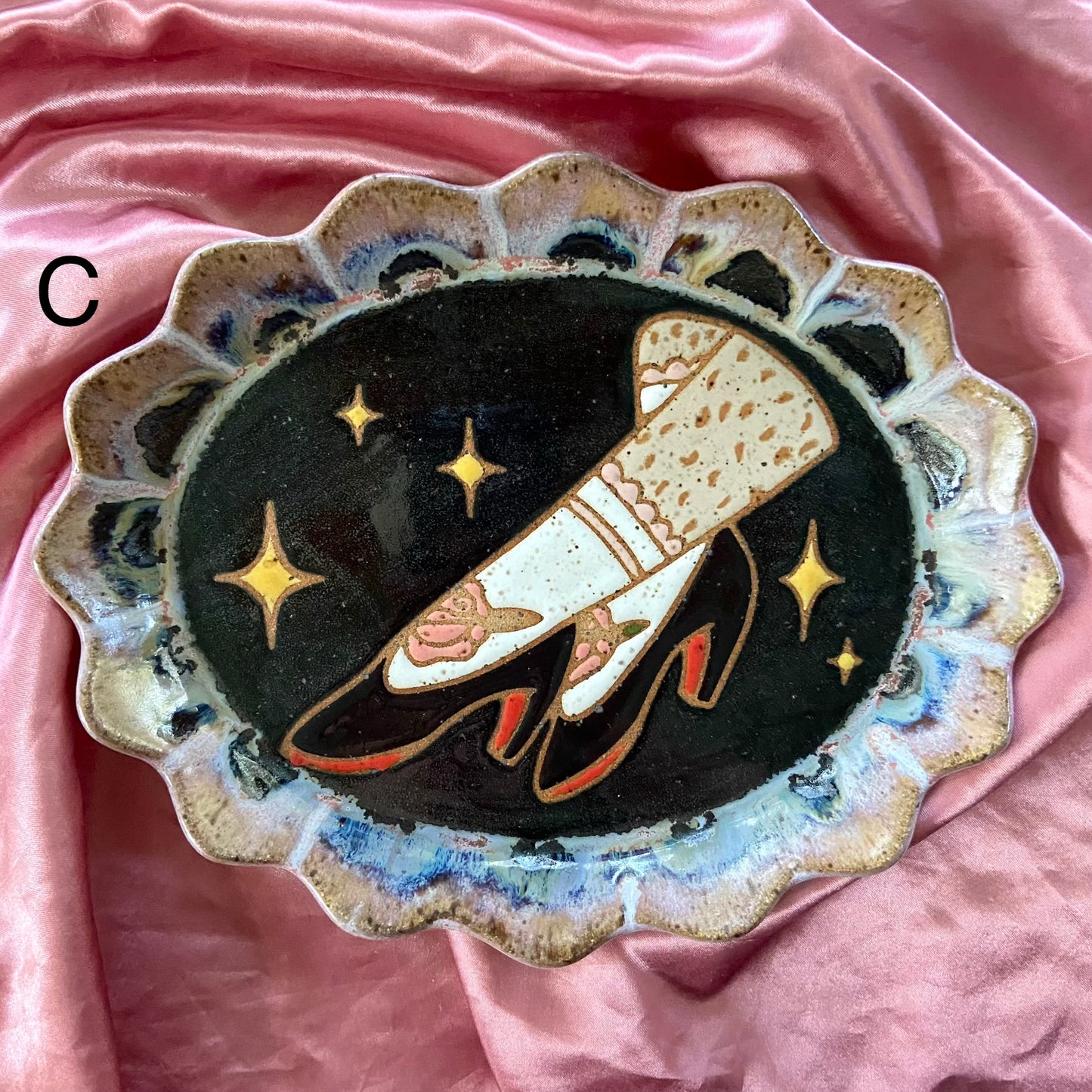 QBP x Hales Tattoos Collab | Large Femme Trinket Dish