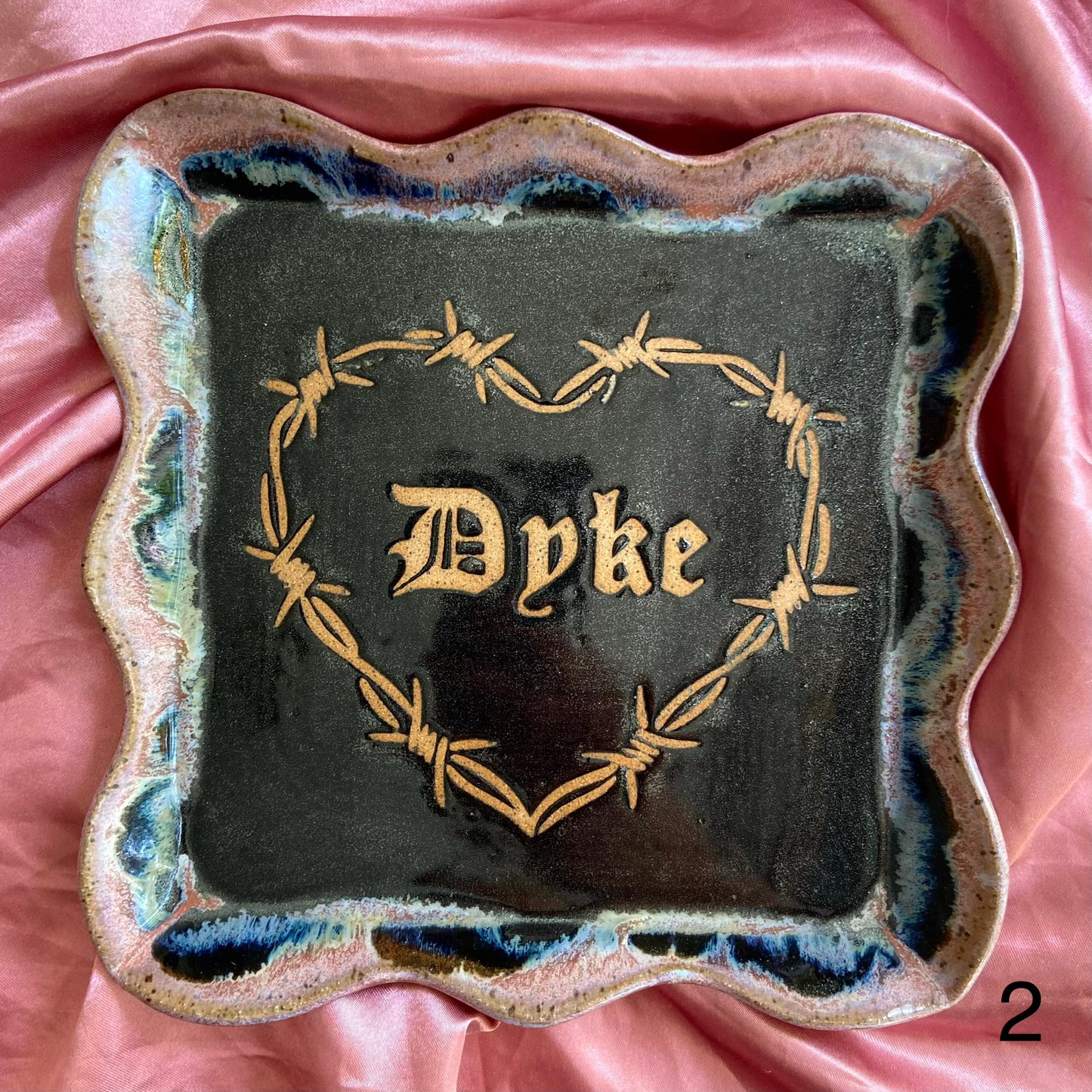 QBP x Hales Tattoos Collab | Pride Titles Trinket Dishes