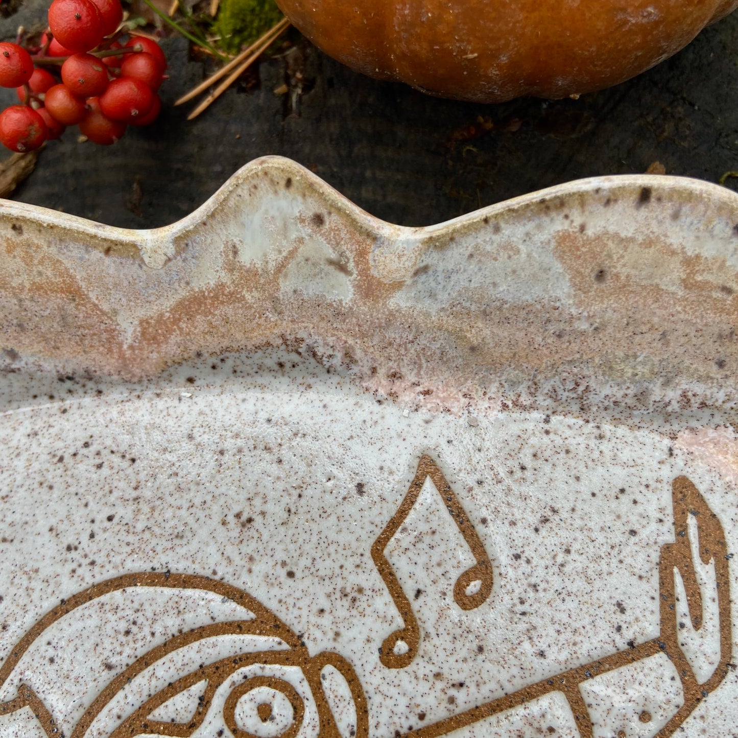 QBP x Bright Blue Tattoo Collab Trinket Dish | discounted