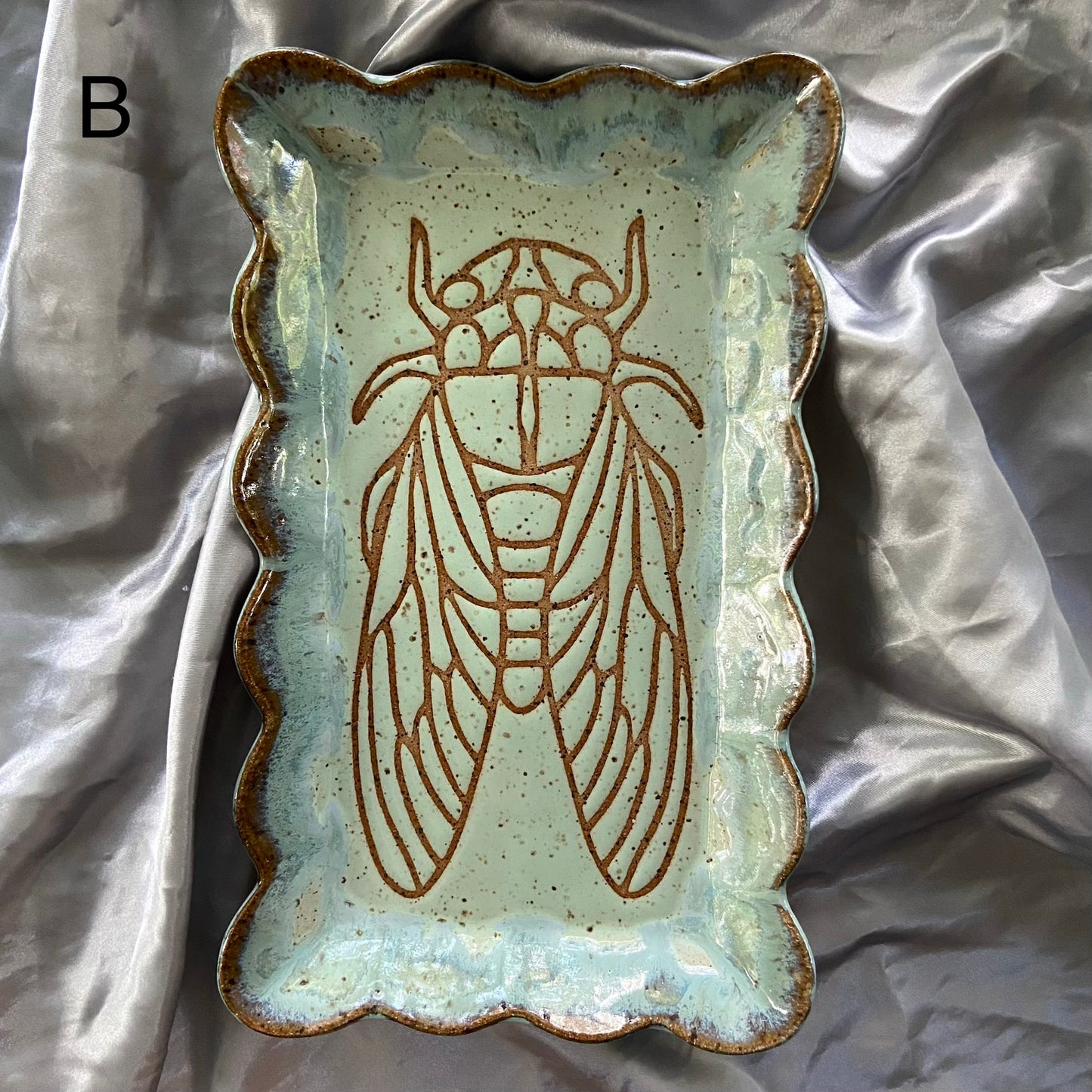 Large Cicada Trinket Dishes