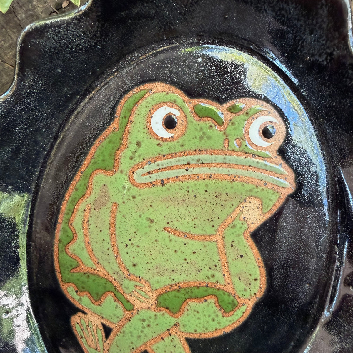 QBP x Bright Blue Tattoo Collab | Oval Frog Trinket Dish
