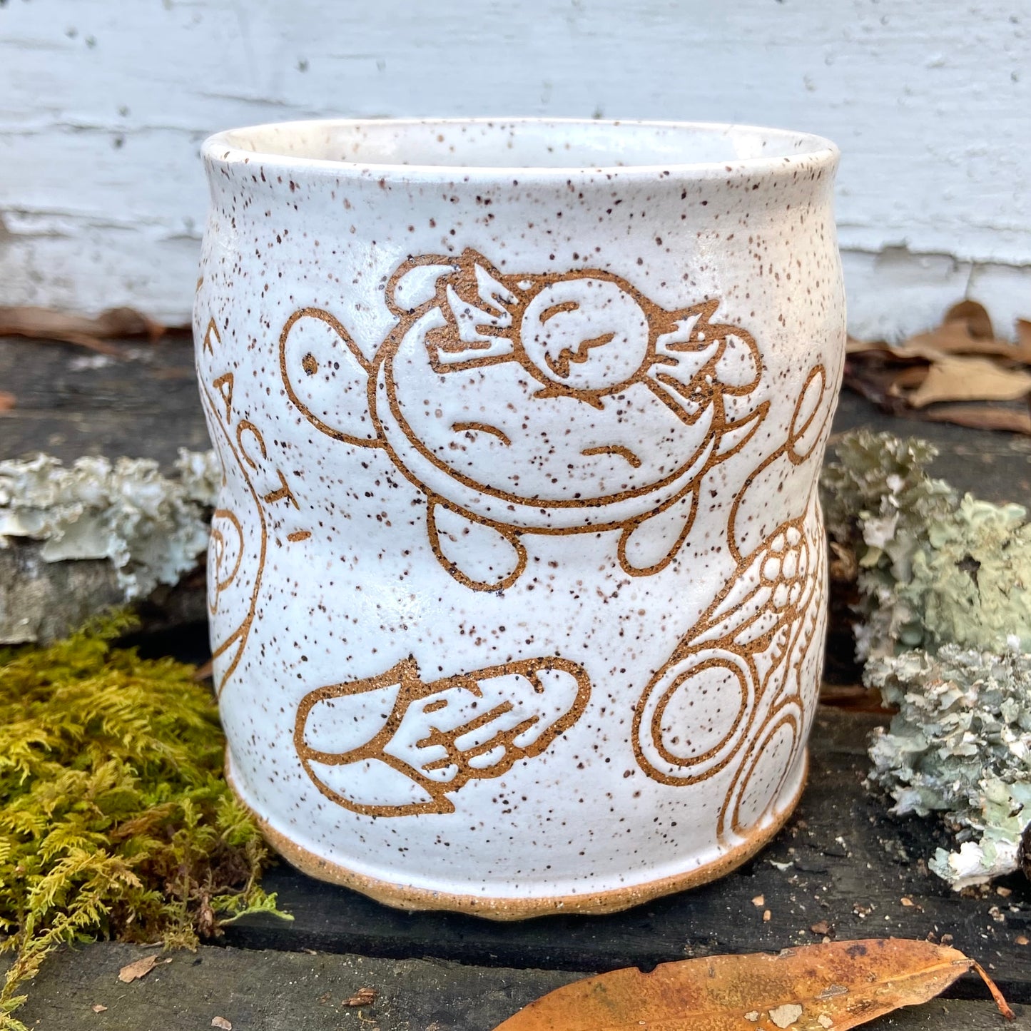 QBP x Bright Blue Tattoo Collab Mug