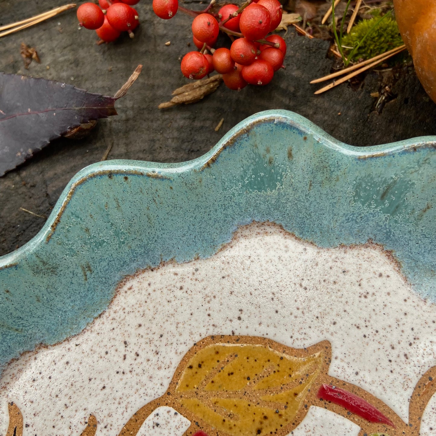 QBP x Bright Blue Tattoo Collab Trinket Dish