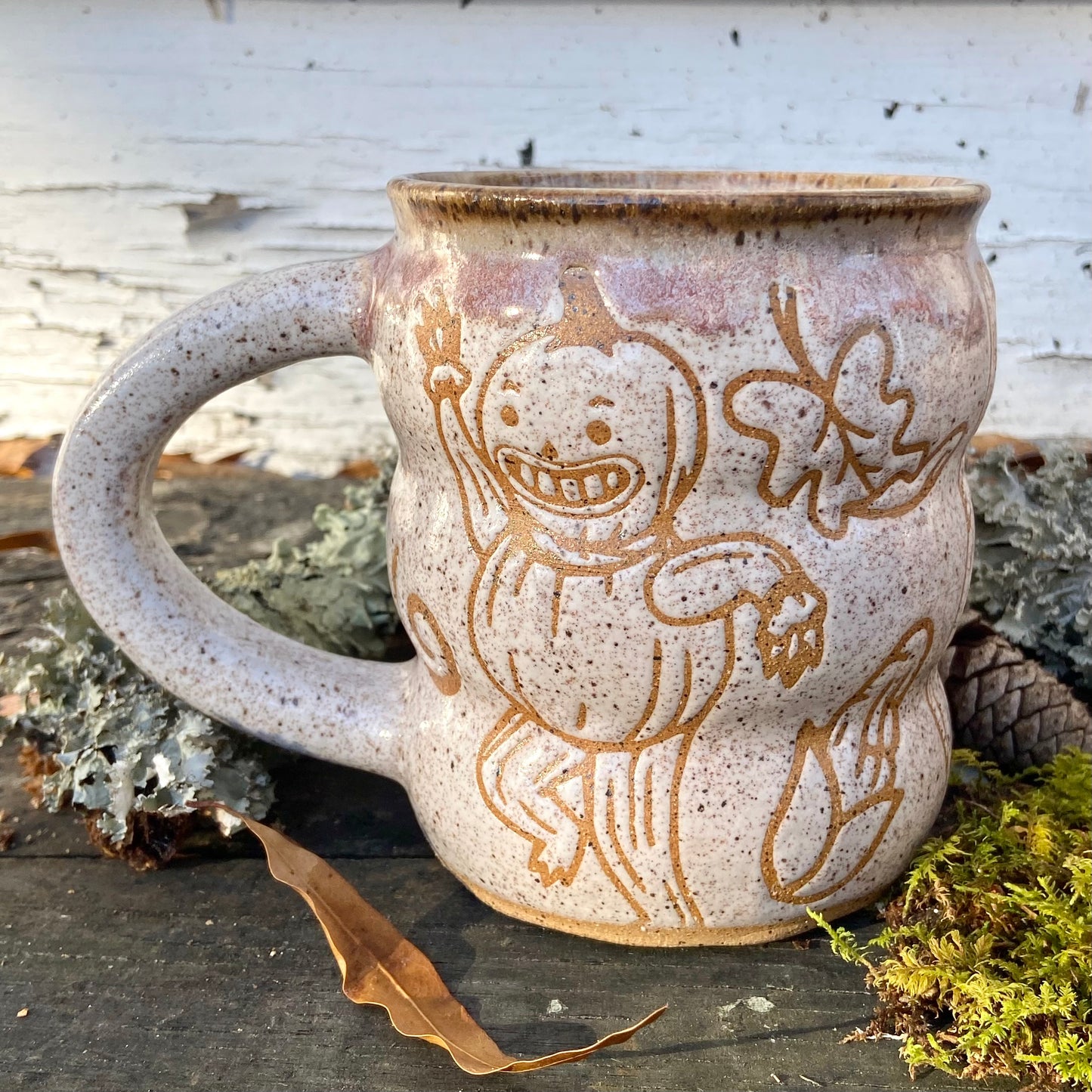 QBP x Bright Blue Tattoo Collab Mug