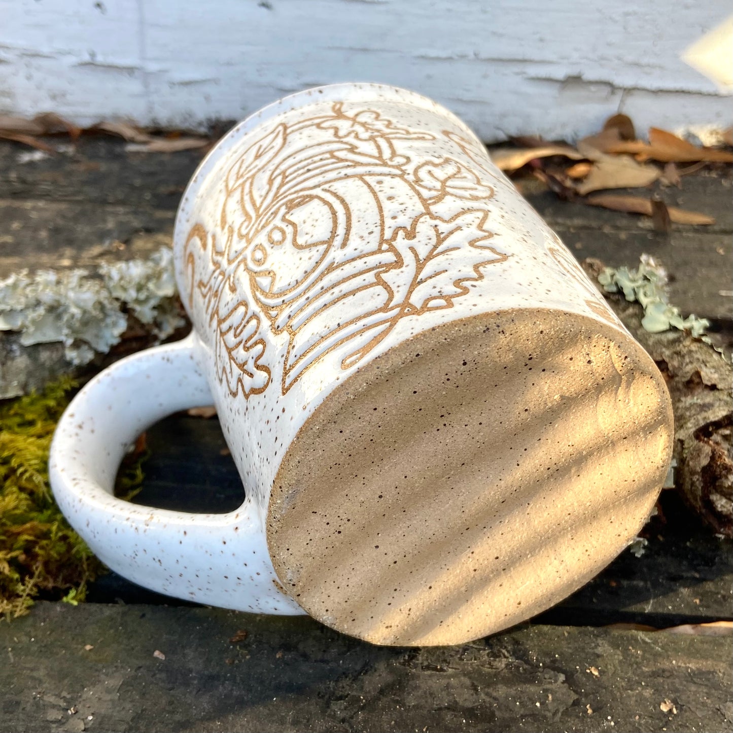 QBP x Bright Blue Tattoo Collab Mug