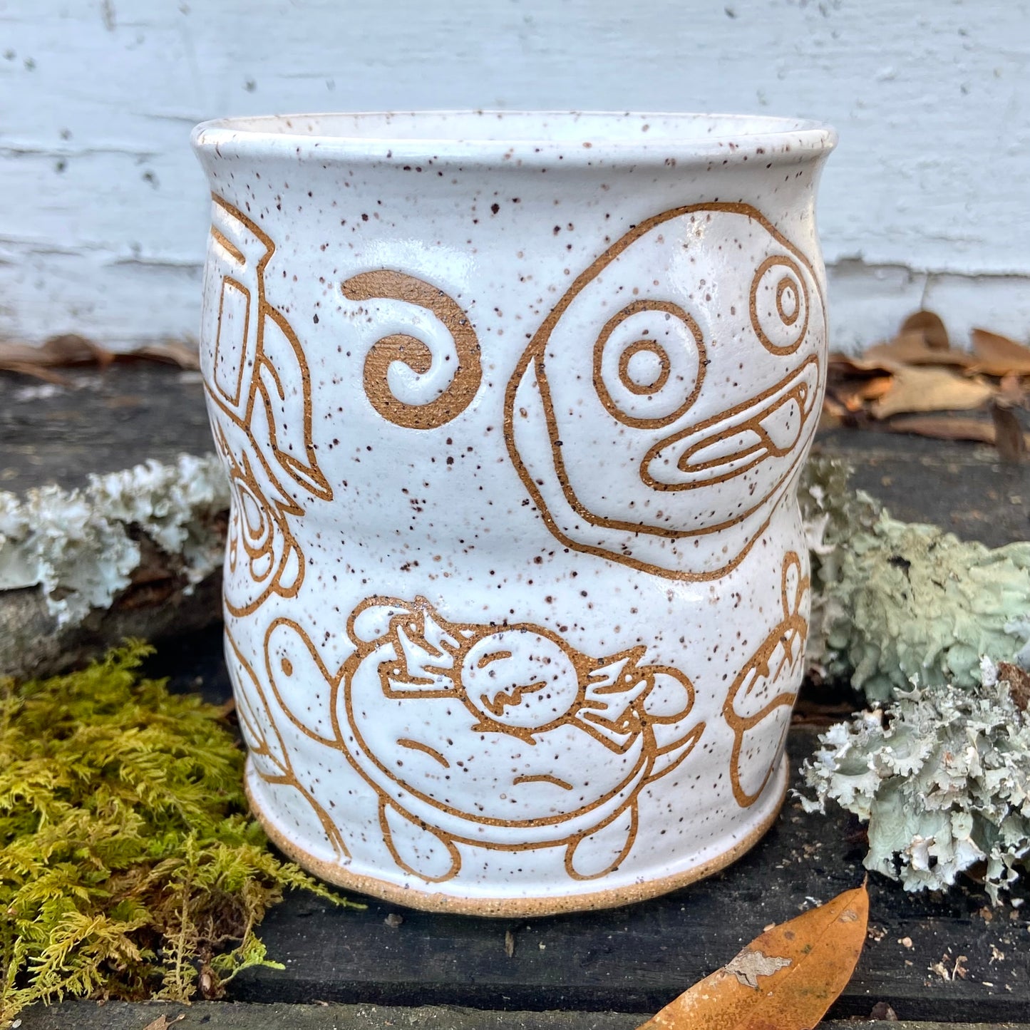 QBP x Bright Blue Tattoo Collab Mug