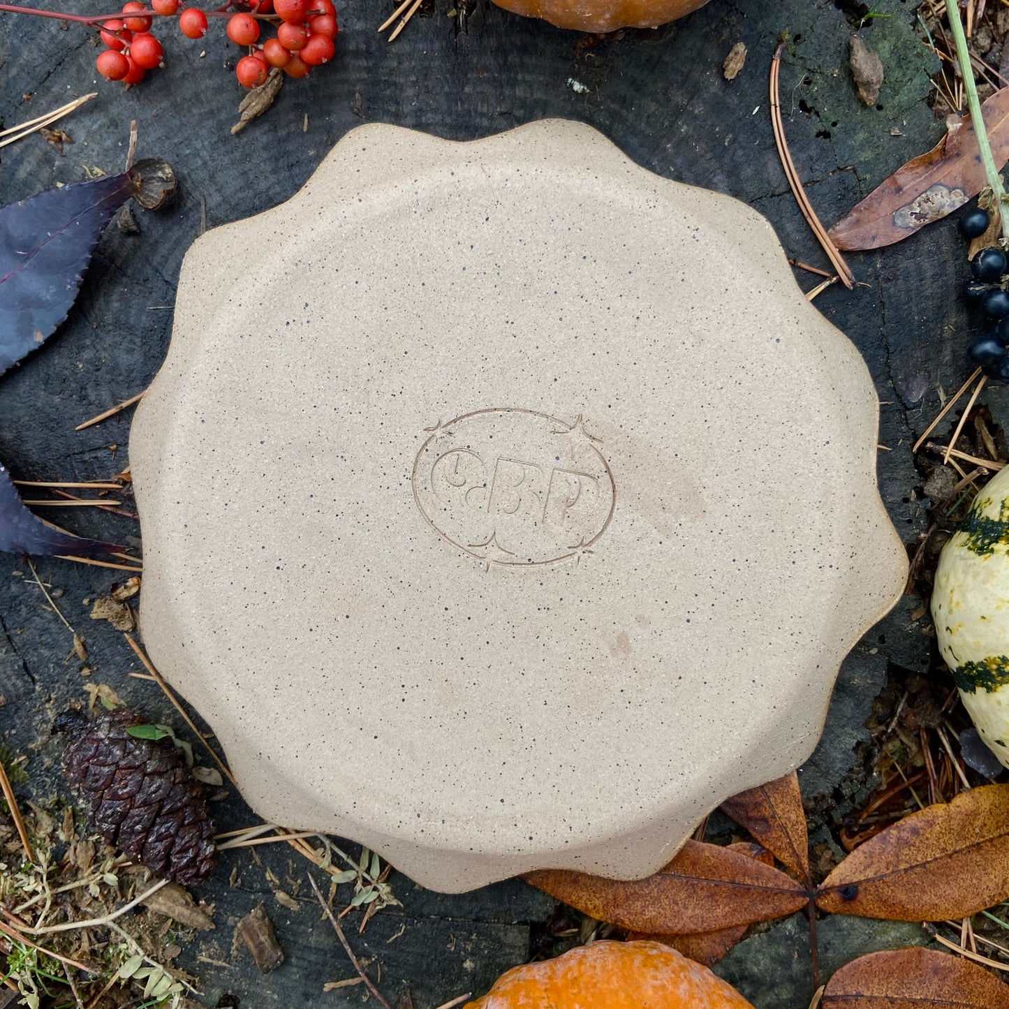 QBP x Bright Blue Tattoo Collab Trinket Dish