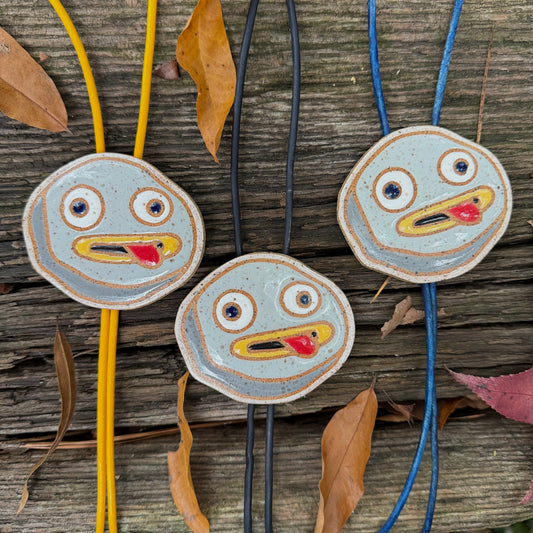 QBP x Bright Blue Tattoo Collab | Rock Fact Bolo Tie