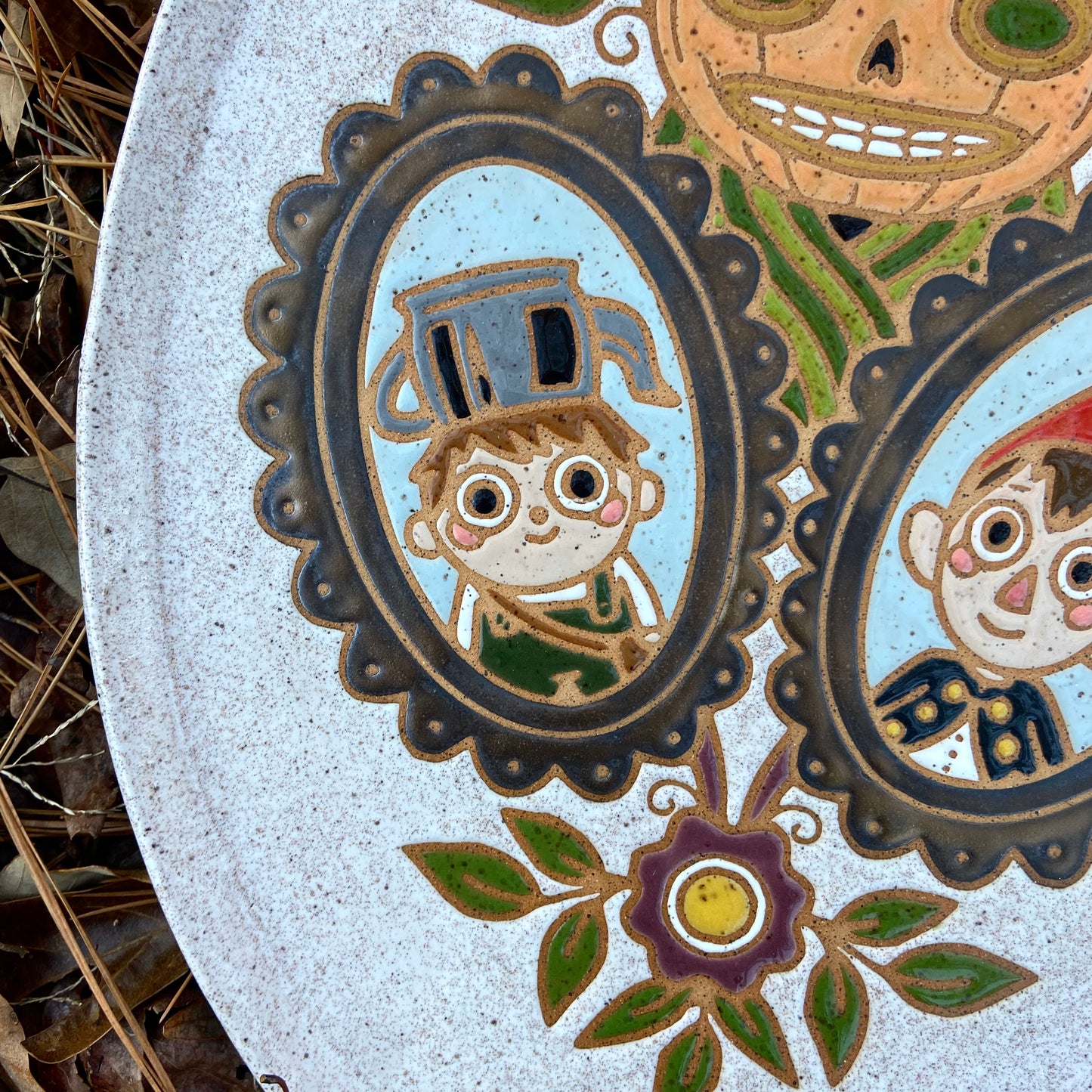 QBP x Bright Blue Tattoo Collab Serving Platter | discounted