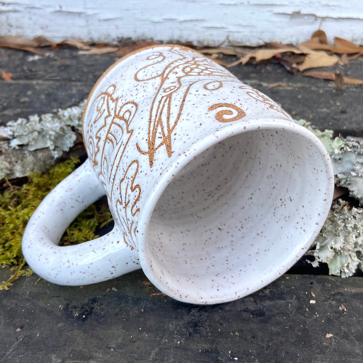 QBP x Bright Blue Tattoo Collab Mug