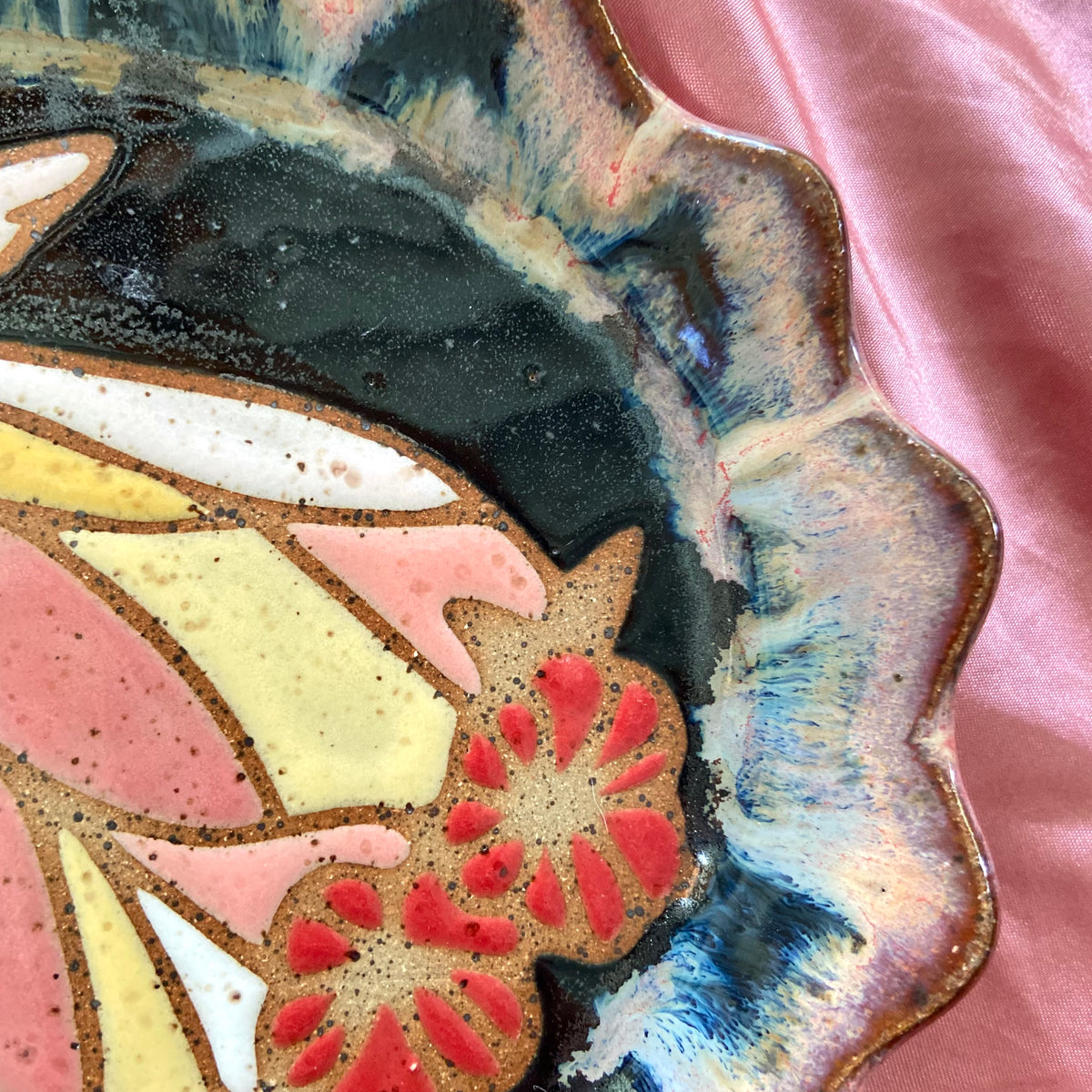 Large  Maple Moth Trinket Dish