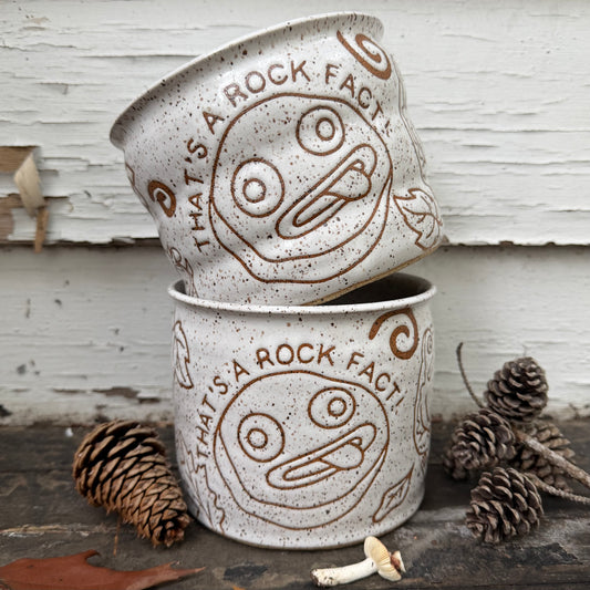 QBP x Bright Blue Tattoo Collab | Rock Fact Planter