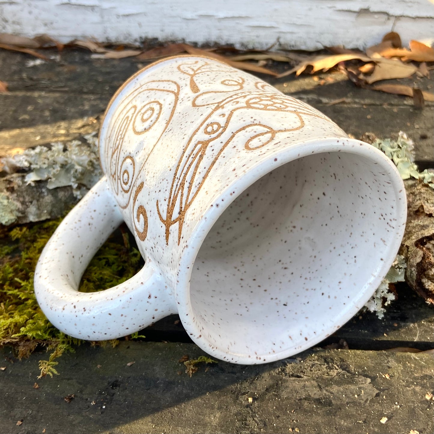 QBP x Bright Blue Tattoo Collab Mug
