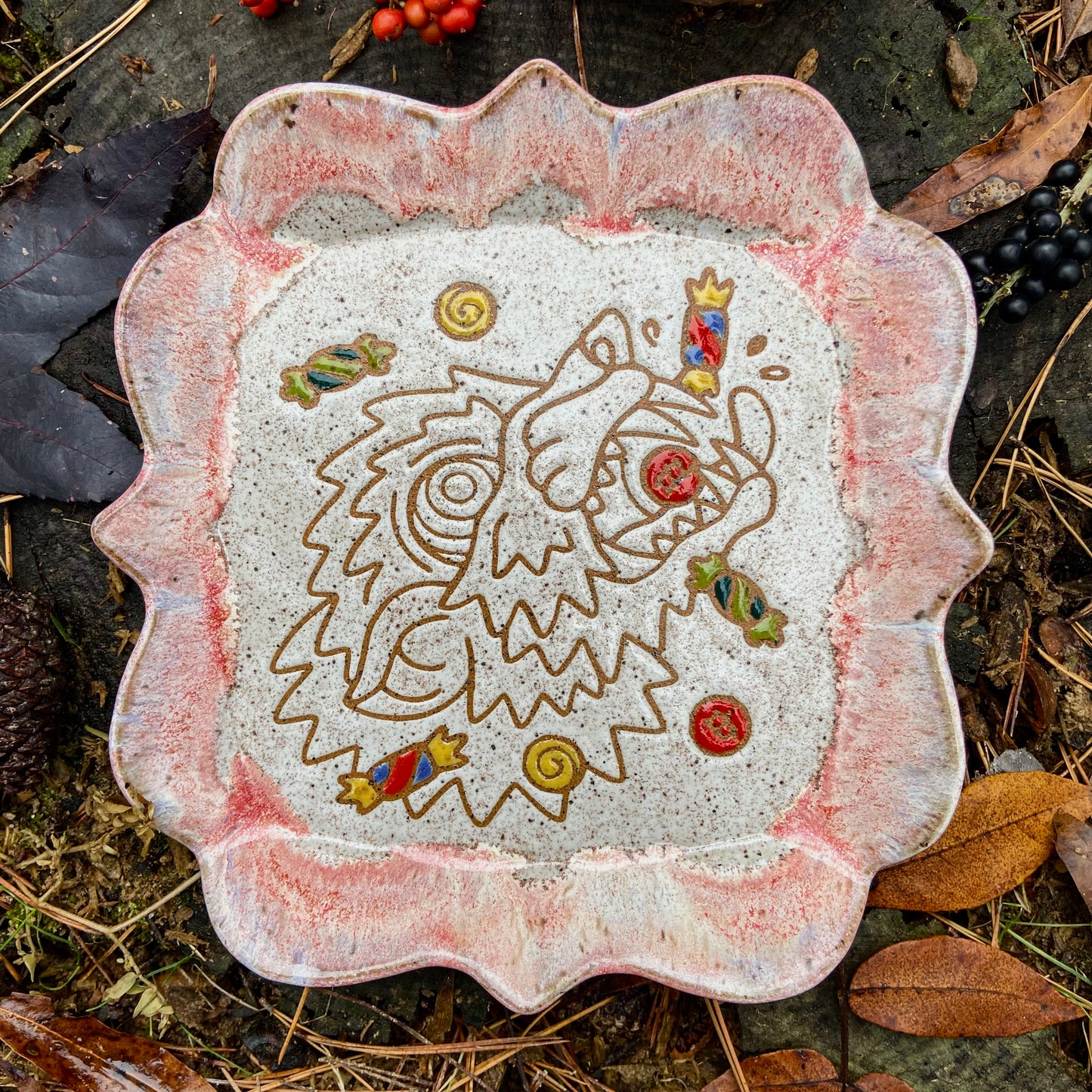 QBP x Bright Blue Tattoo Collab Trinket Dish