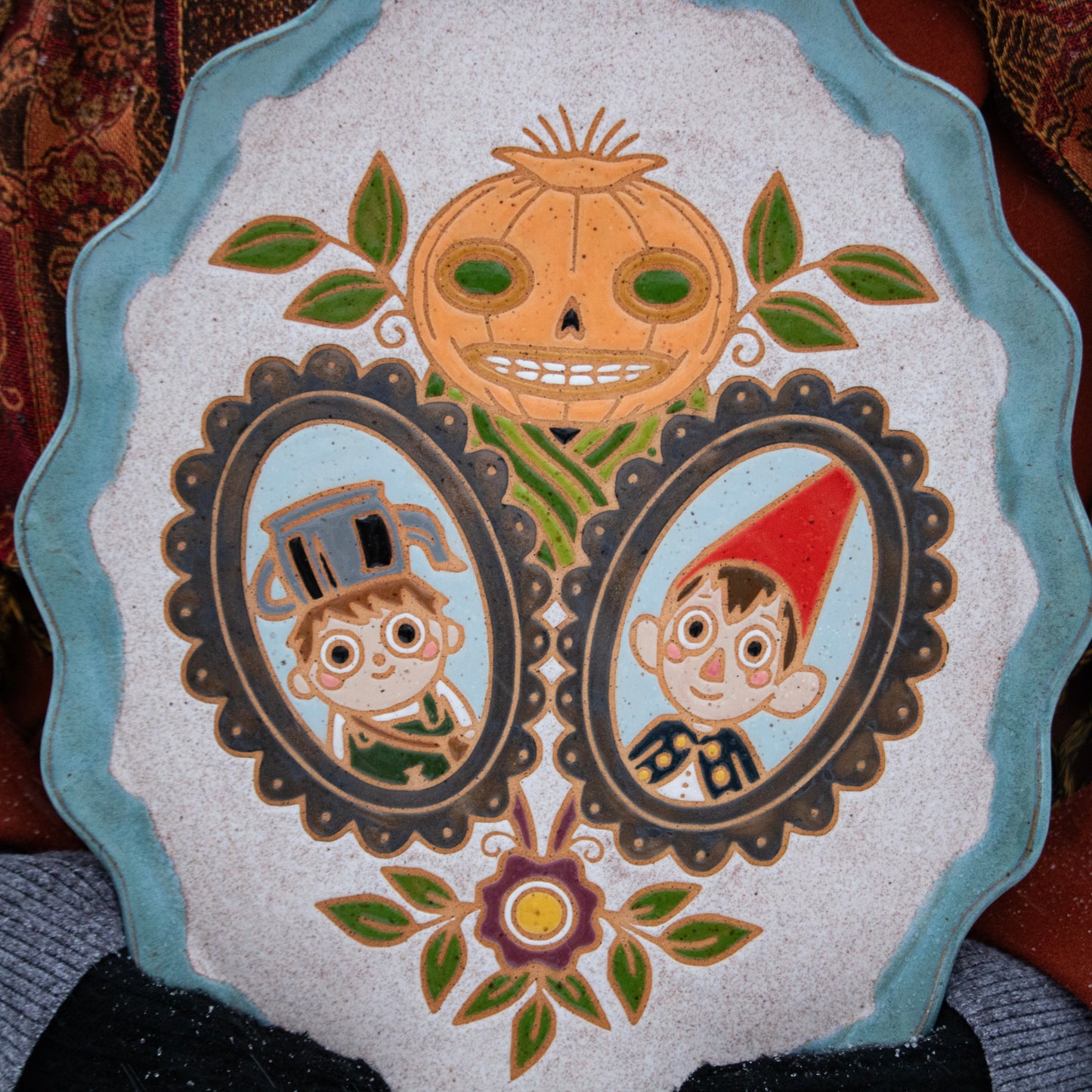 QBP x Bright Blue Tattoo Collab Serving Platter