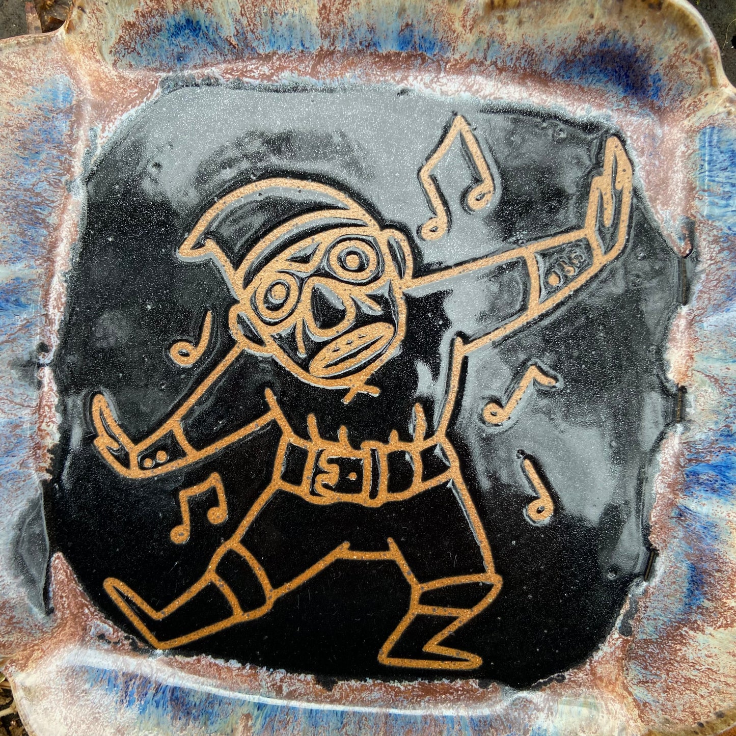 QBP x Bright Blue Tattoo Collab Trinket Dish | discounted