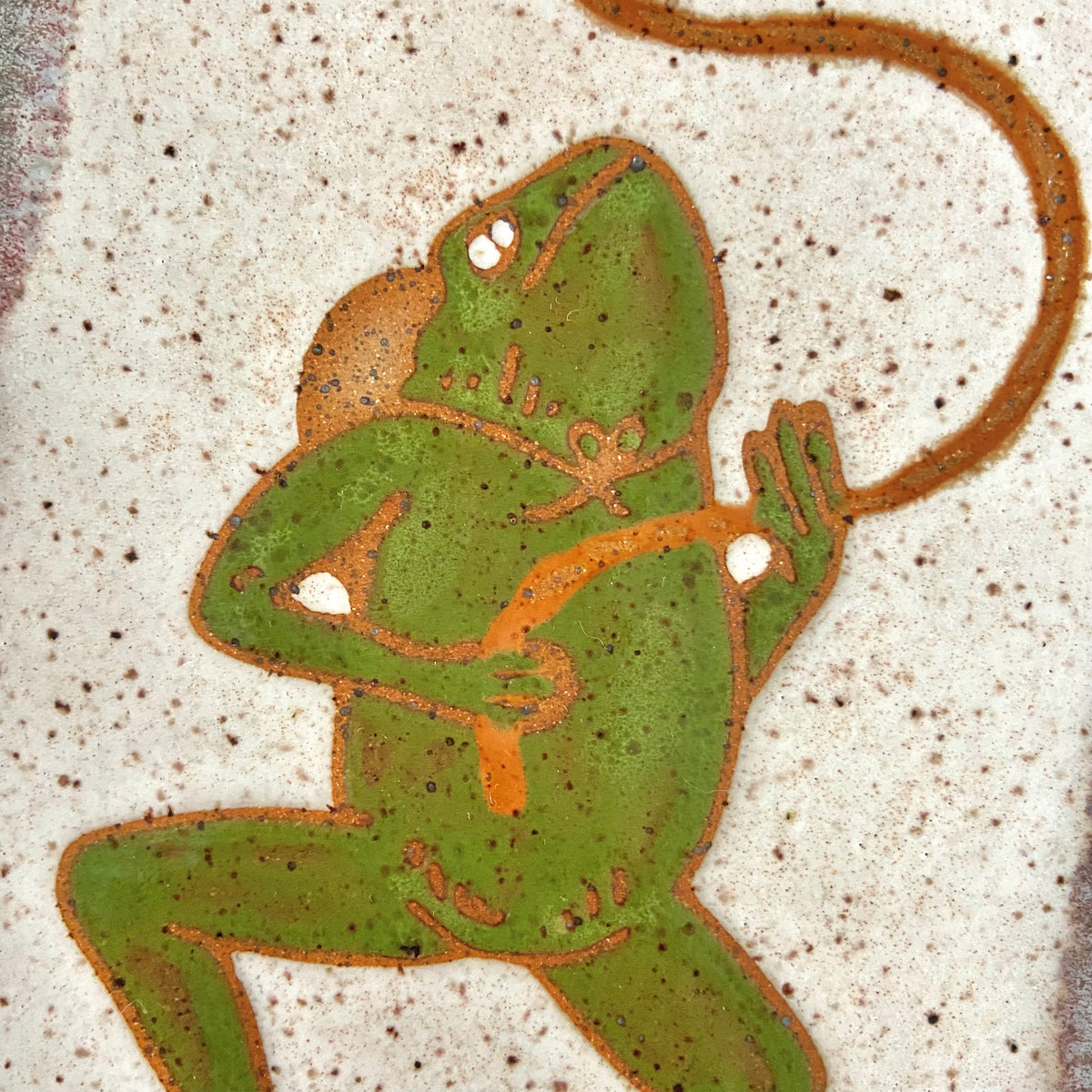 QBP x Rapid Eyes Collab | XL Lasso Frog Trinket Dishes