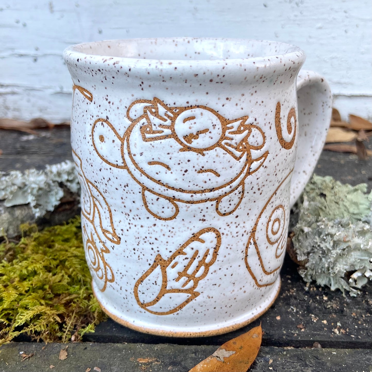 QBP x Bright Blue Tattoo Collab Mug