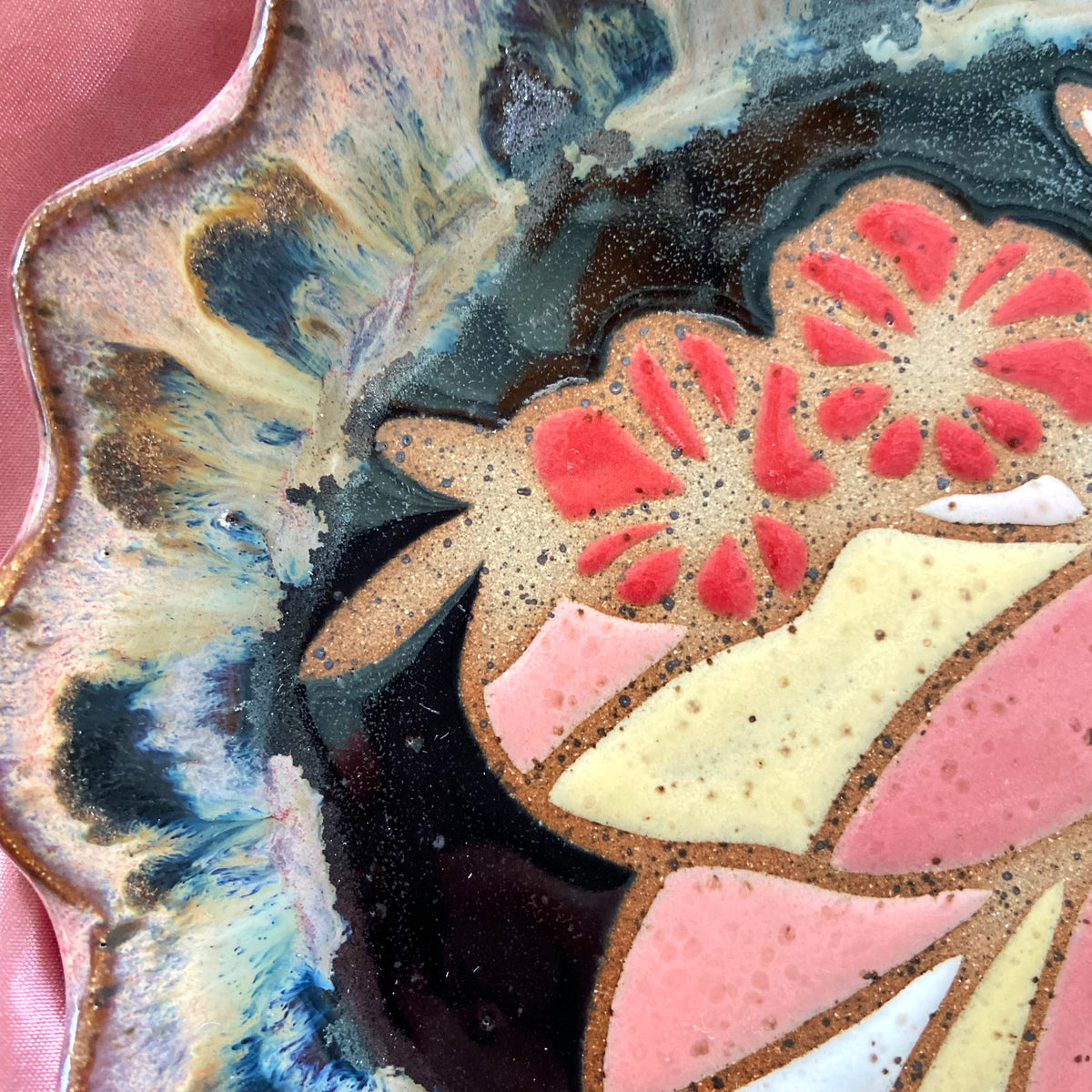 Large  Maple Moth Trinket Dish