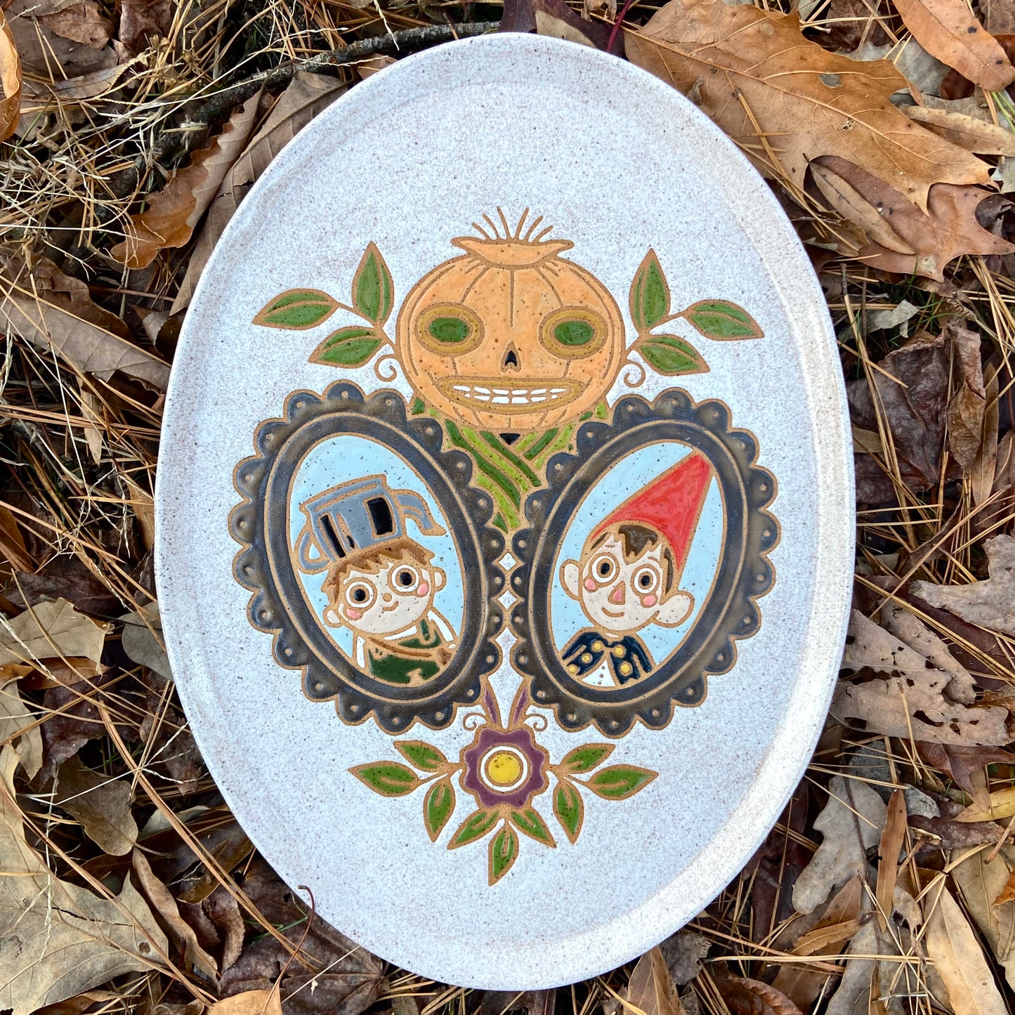 QBP x Bright Blue Tattoo Collab Serving Platter | discounted