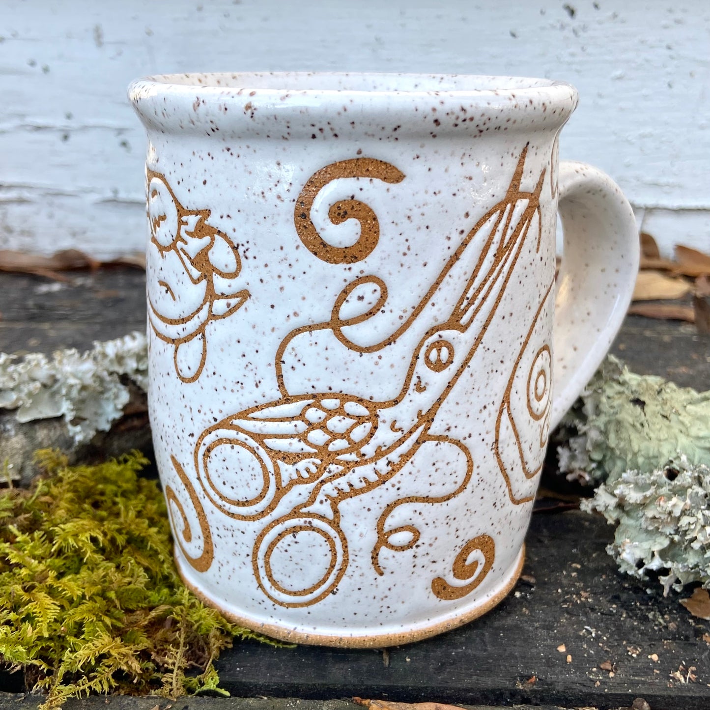 QBP x Bright Blue Tattoo Collab Mug