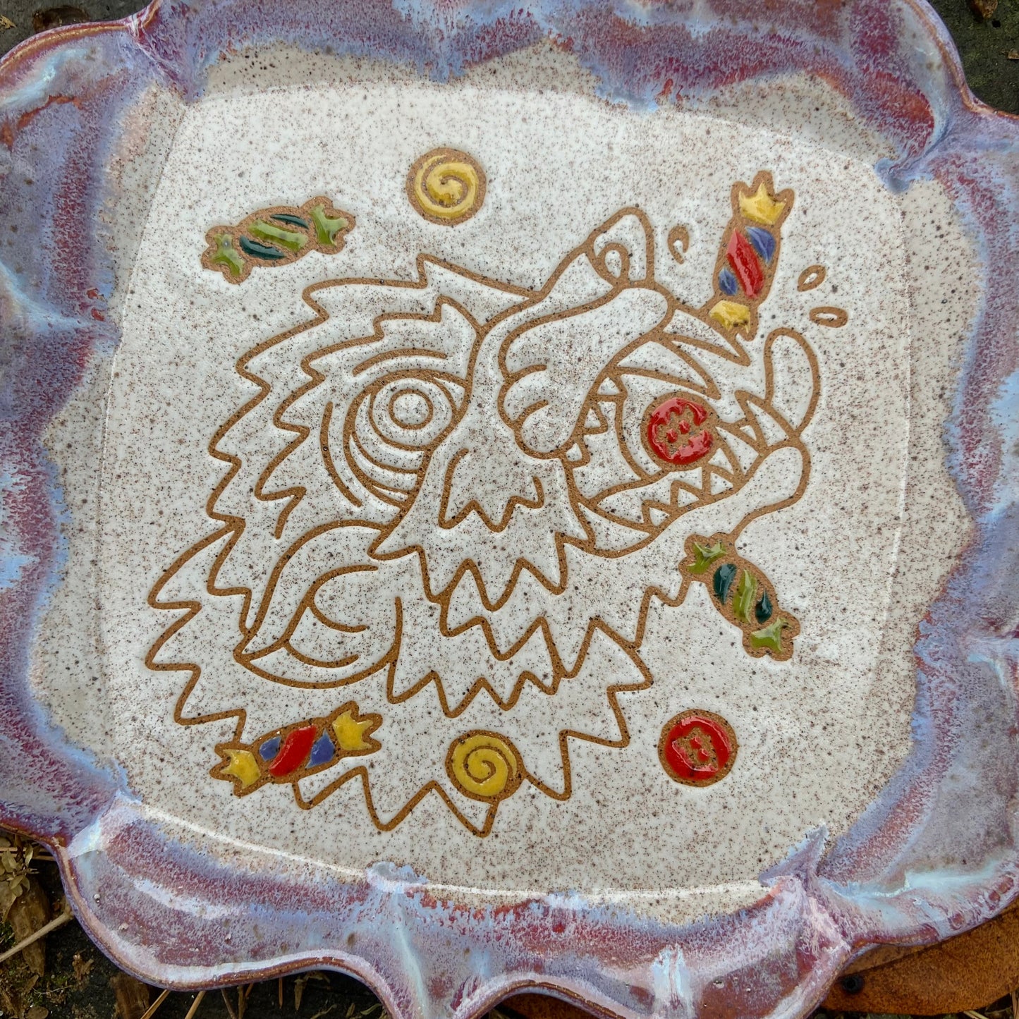 QBP x Bright Blue Tattoo Collab Trinket Dish