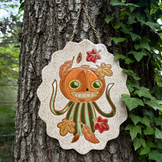QBP x Bright Blue Tattoo Collab | Enoch Wall Hanger