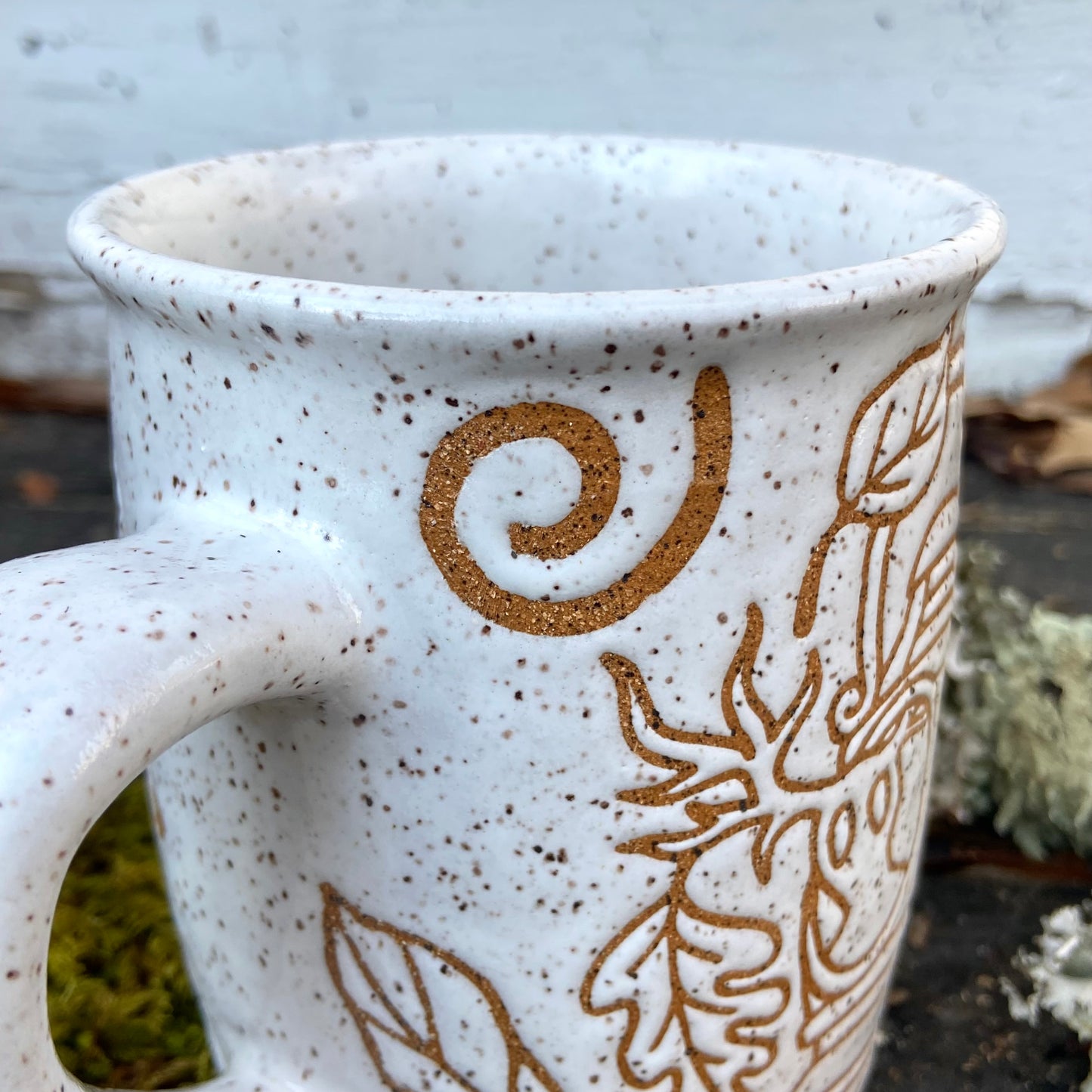 QBP x Bright Blue Tattoo Collab Mug