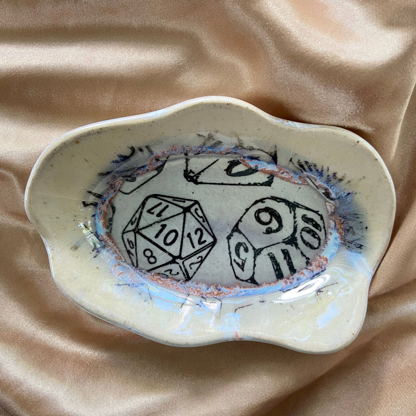 Mini D+D Dice Ring Dishes